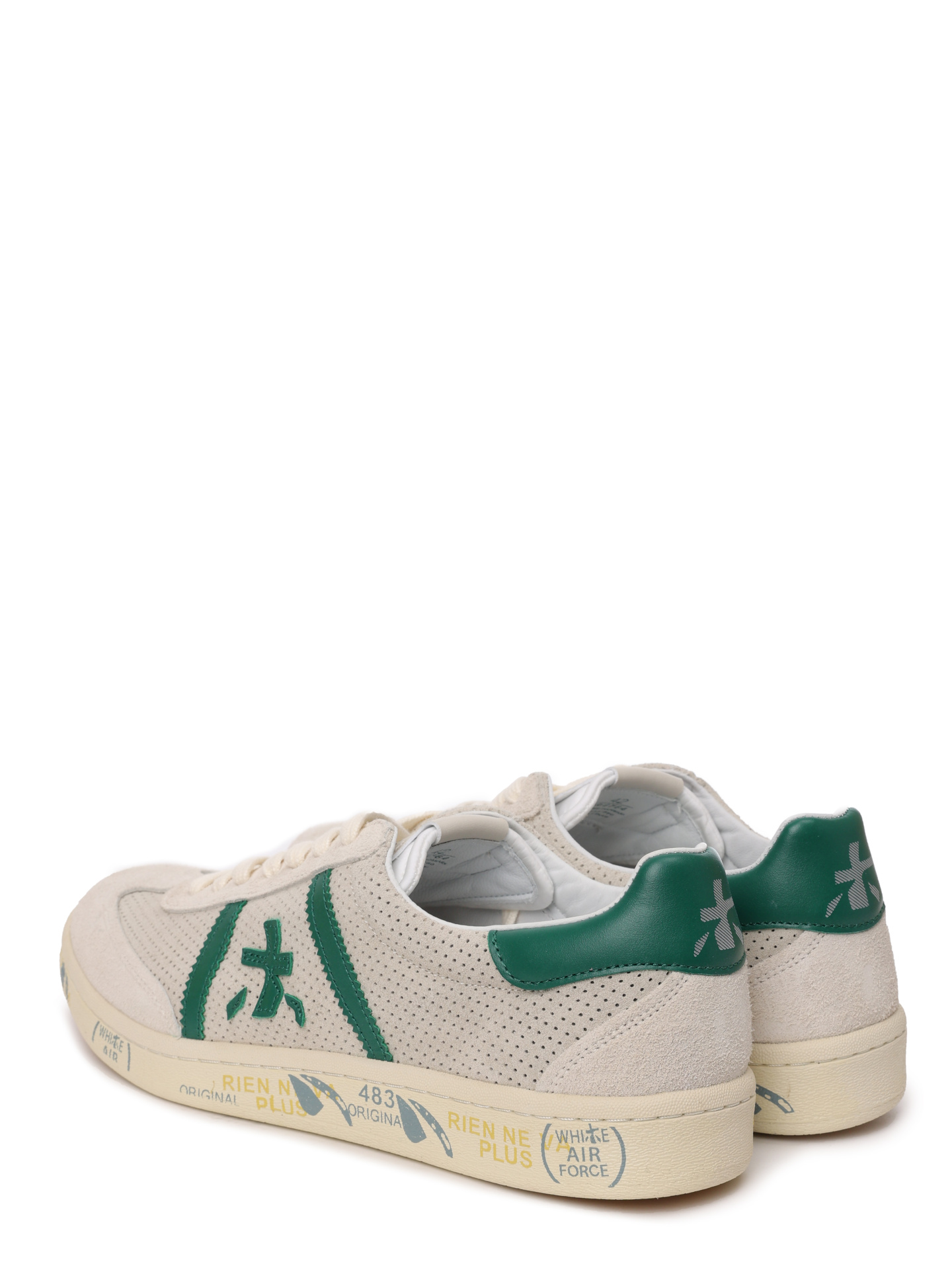 Кеды светло-серые с поднятым носком и принтом на подошве — купить в интернет-магазине Verdistore