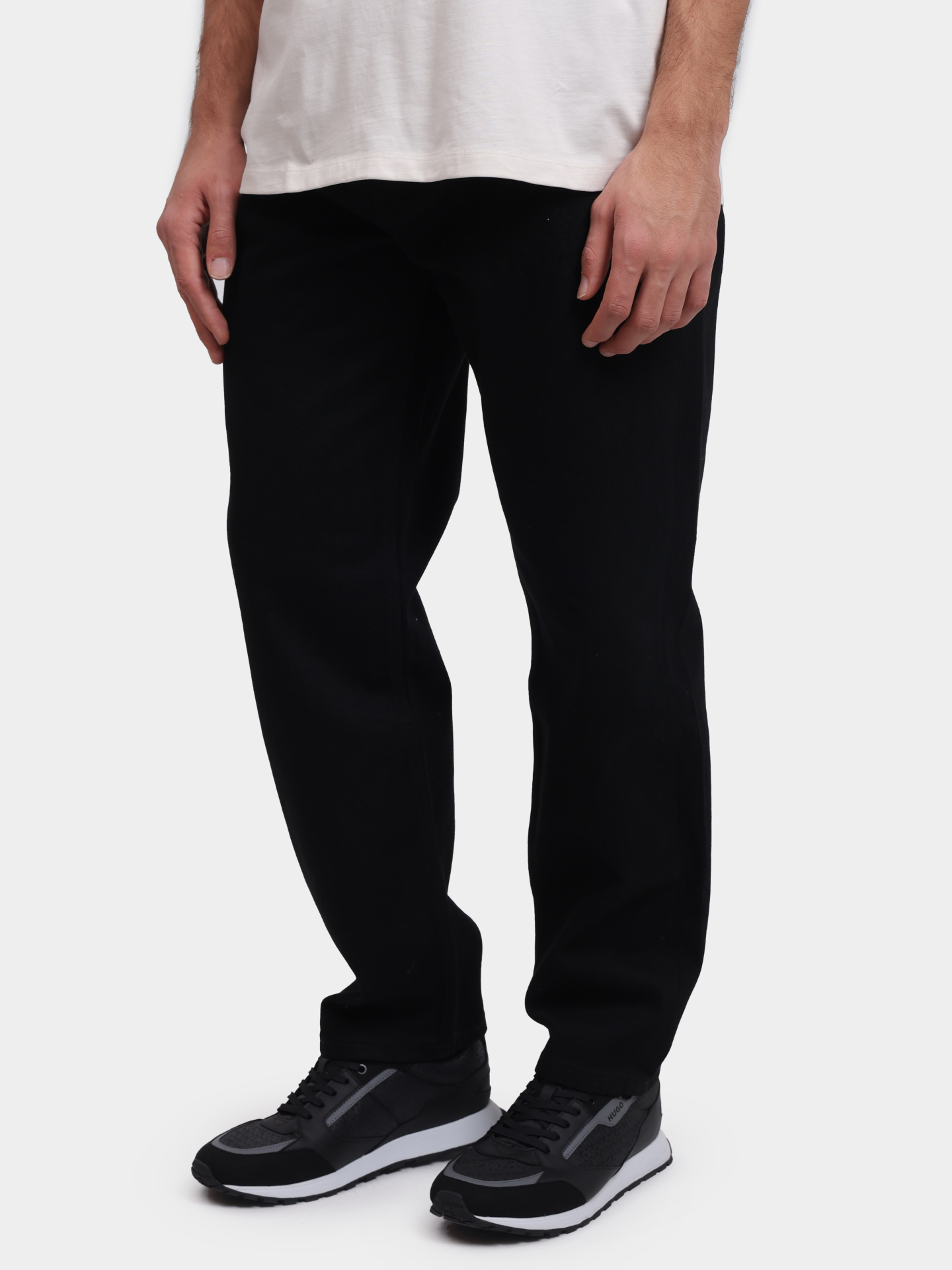 Джинсы Hugo 50542879 001 черные мужские — купить в интернет-магазине Verdistore