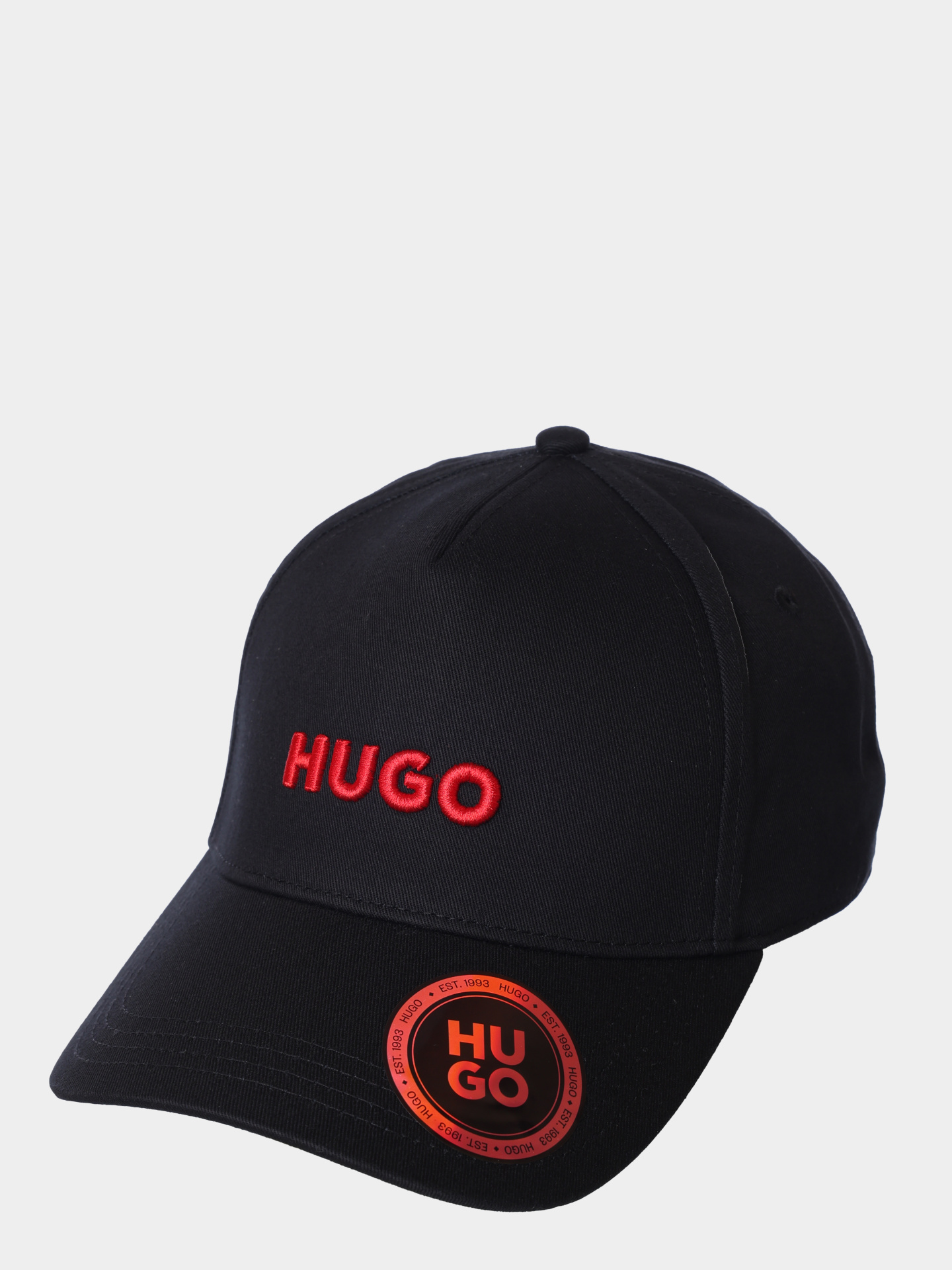 Бейсболка Hugo 50533410 002 черная мужская из хлопка — купить в интернет-магазине Verdistore