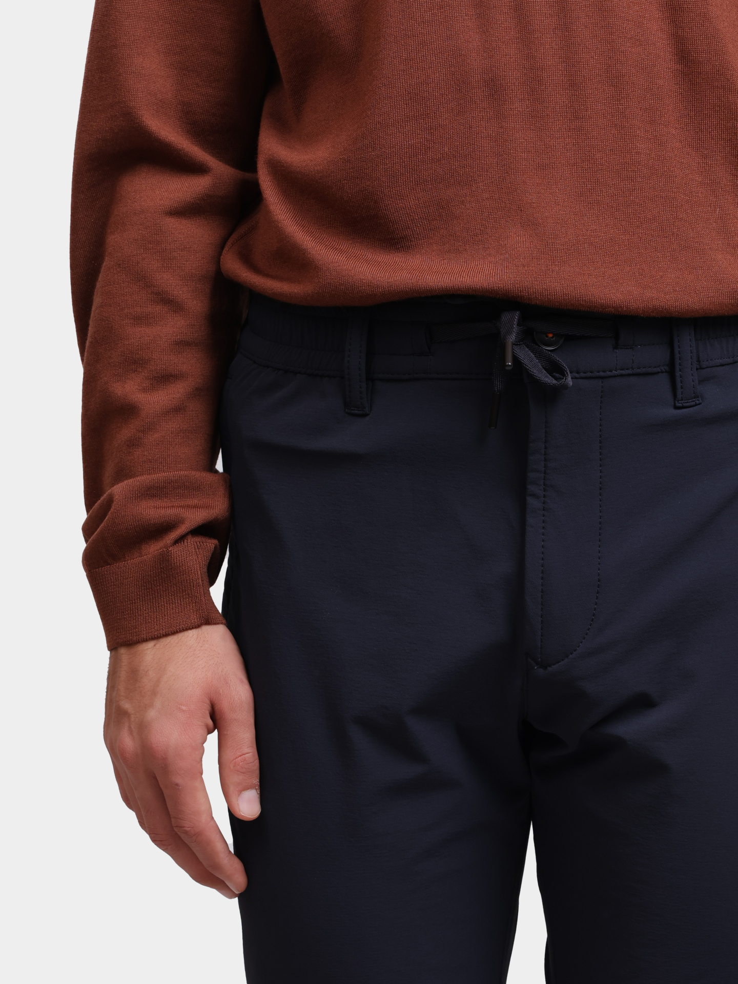 Брюки Boss 50530686 404 темно-синие мужские — купить в интернет-магазине Verdistore