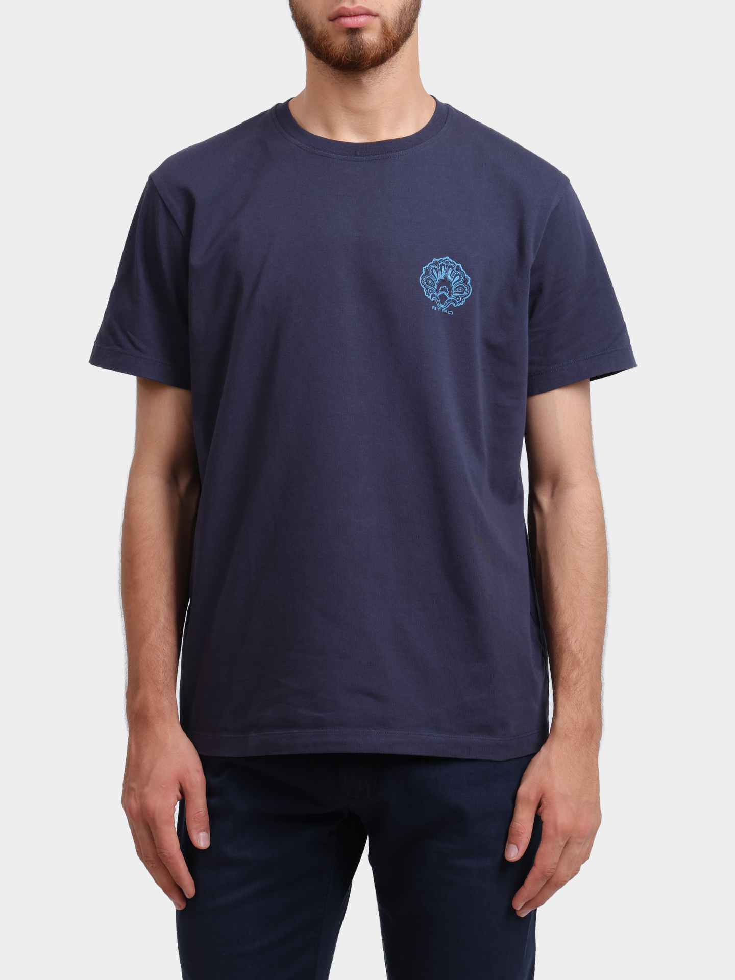 Футболка MRMA0002 AK604 B3681 синяя хопковая — купить в интернет-магазине Verdistore