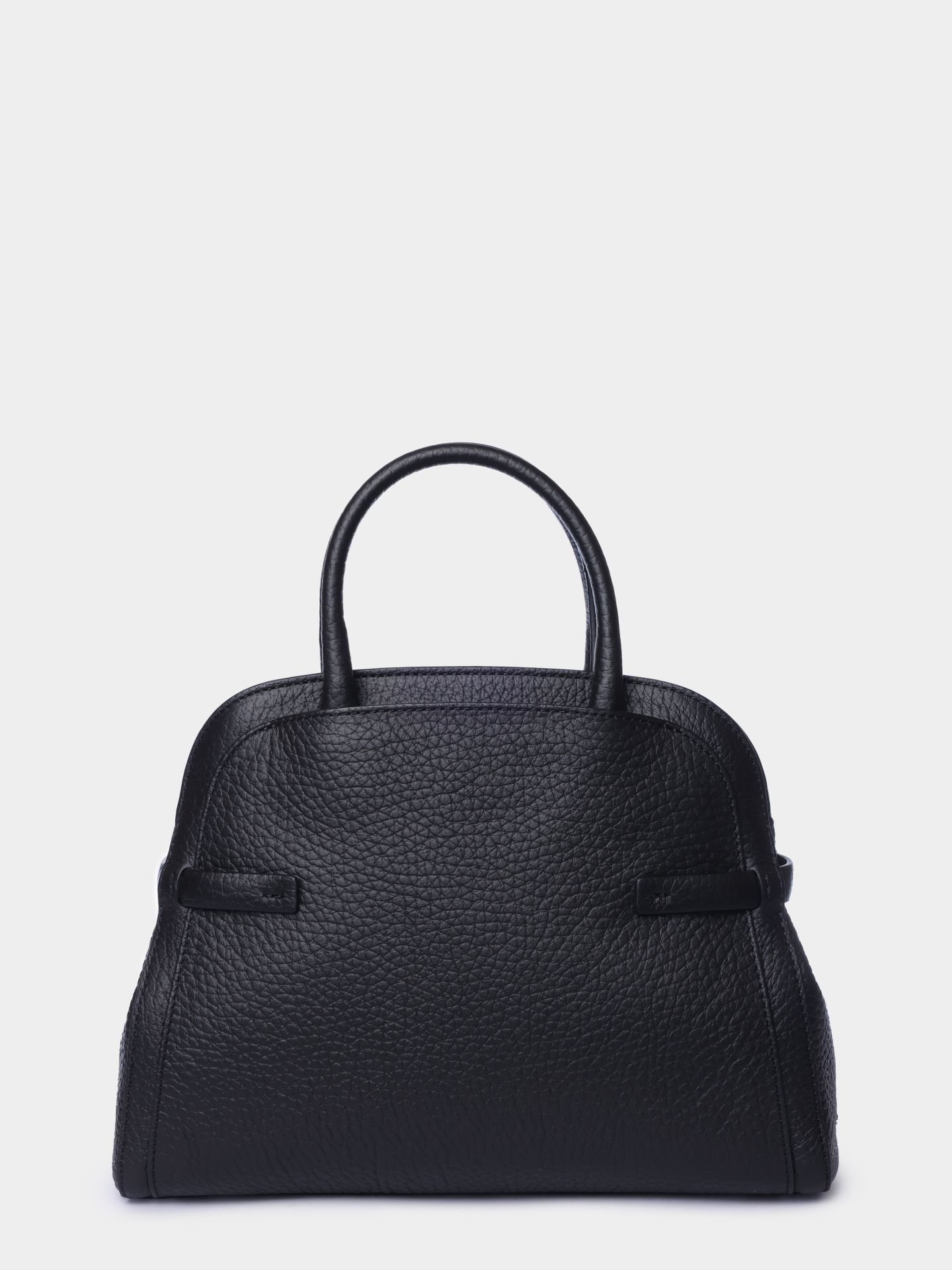 Сумка Orciani B02200 SOF NER черная женская с натуральной зернистой кожи — купить в интернет-магазине Verdistore