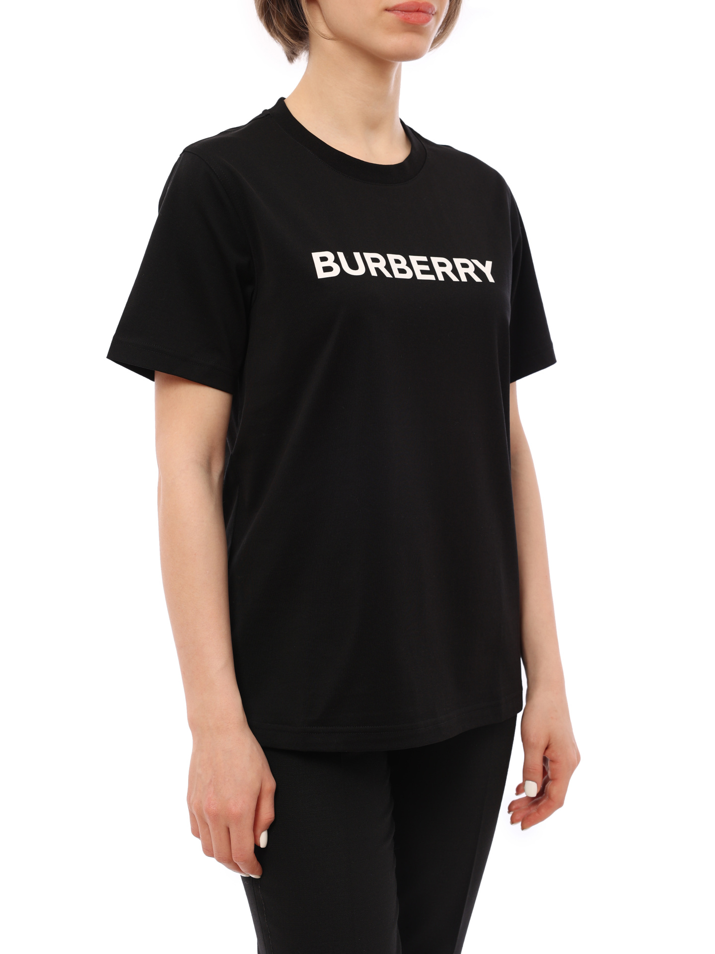 Футболка Burberry 8055251 A1189 хлопковая женская — купить в интернет-магазине Verdistore