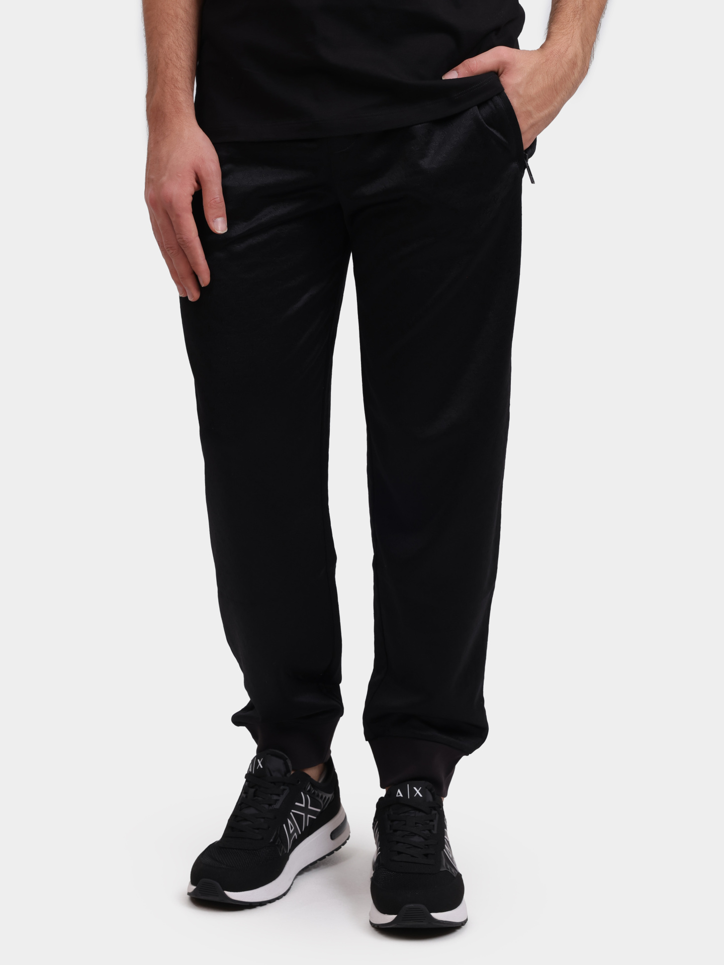 Джоггеры Armani Exchange XM001356 AF16259 FC022 хлопковые мужские — купить в интернет-магазине Verdistore