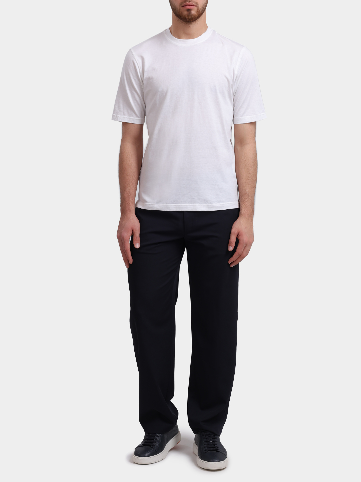 Брюки Lardini PA VICE CN64422 темно-синие мужские — купить в интернет-магазине Verdistore