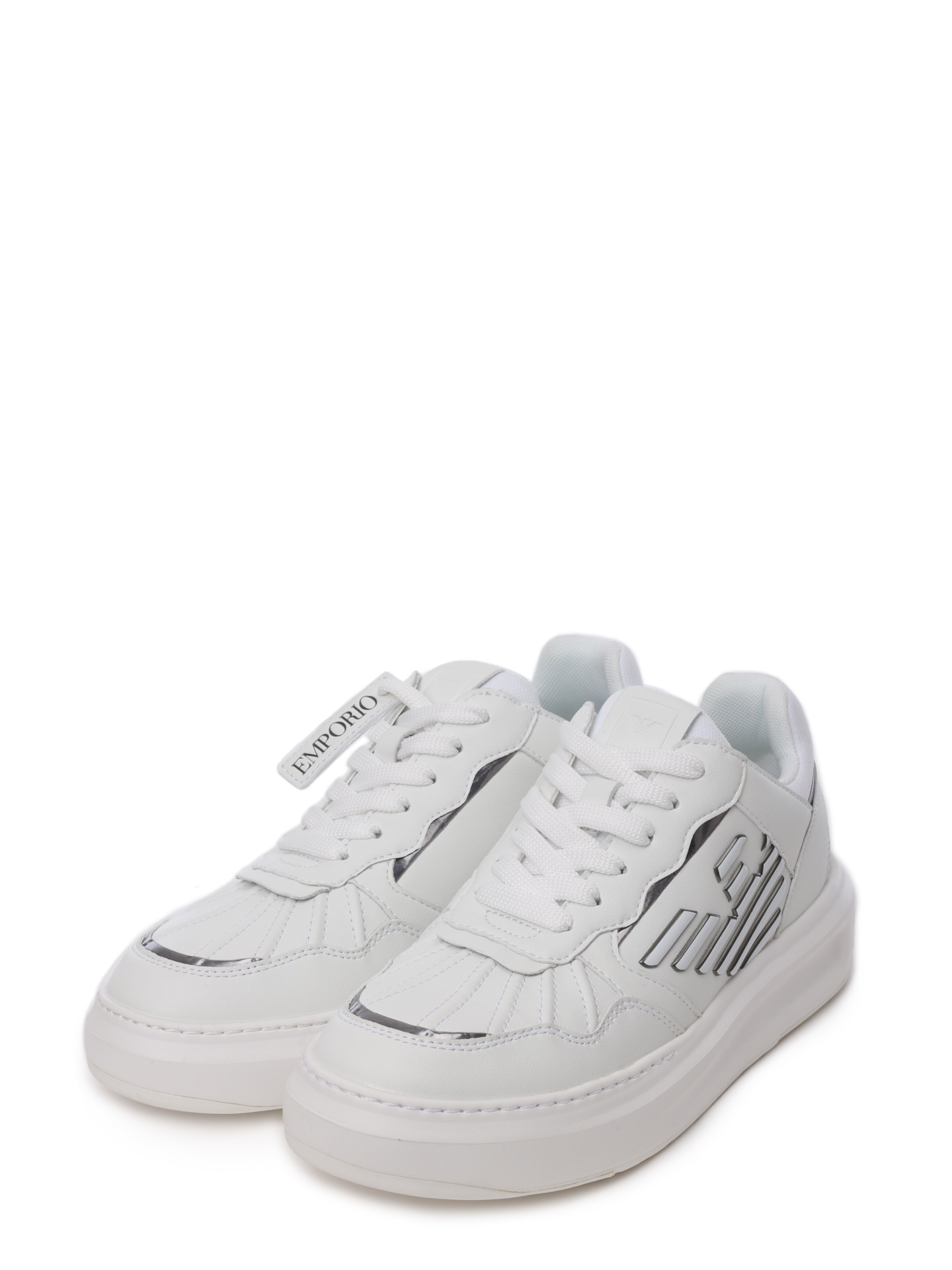 Кроссовки Emporio Armani X3X165 XR107 C662 кожаные женские — купить в интернет-магазине Verdistore