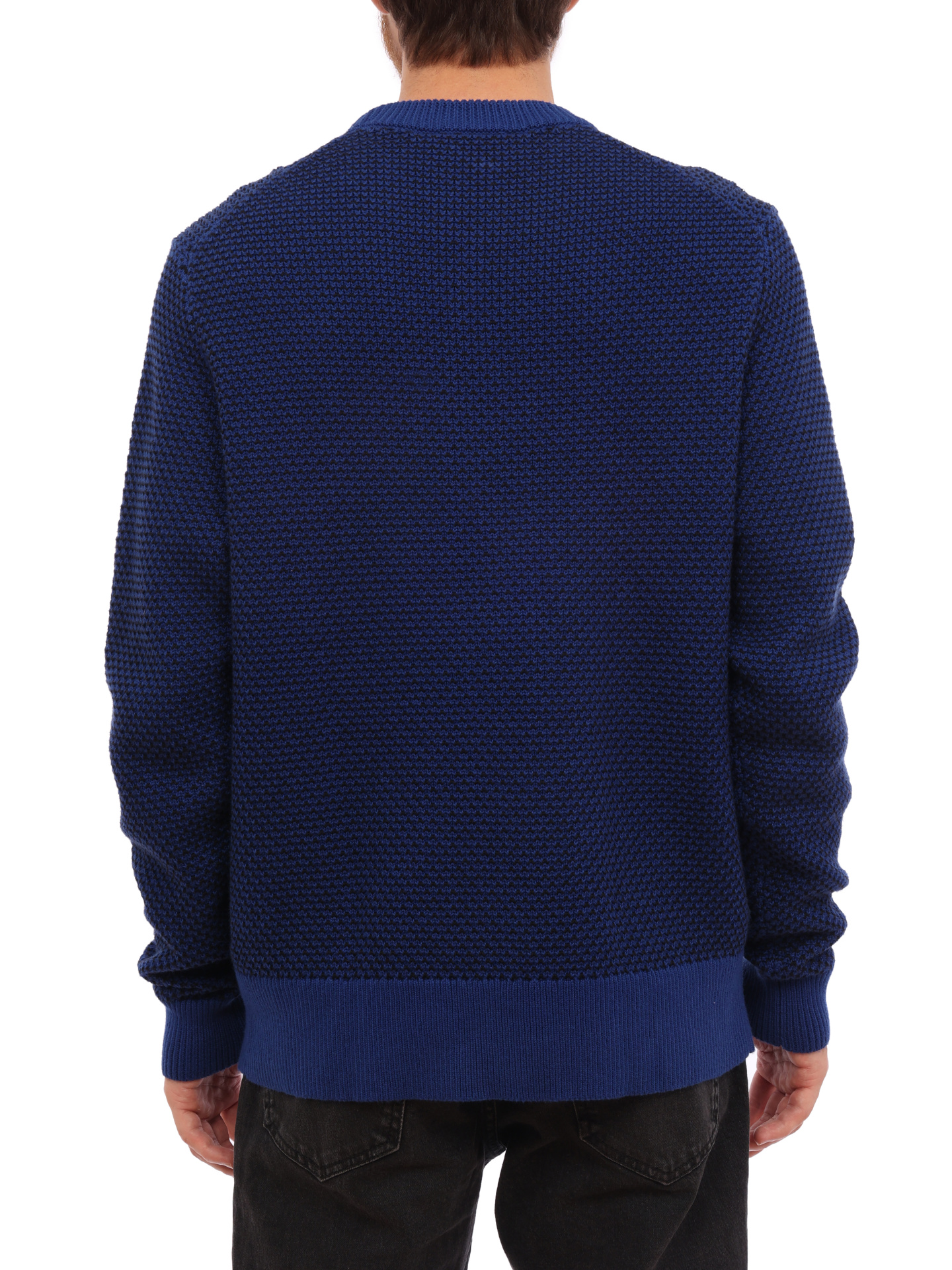 Джемпер Calvin Klein K10K102735 темно-синий мужской — купить в интернет-магазине Verdistore