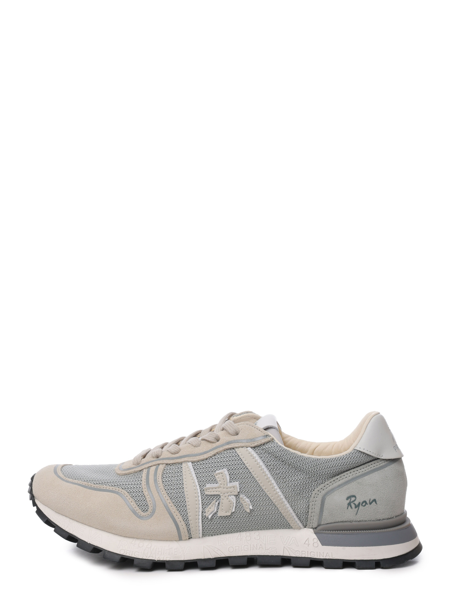 Кроссовки комбинированные с приподнятым носком и логотипом сбоку — купить в интернет-магазине Verdistore