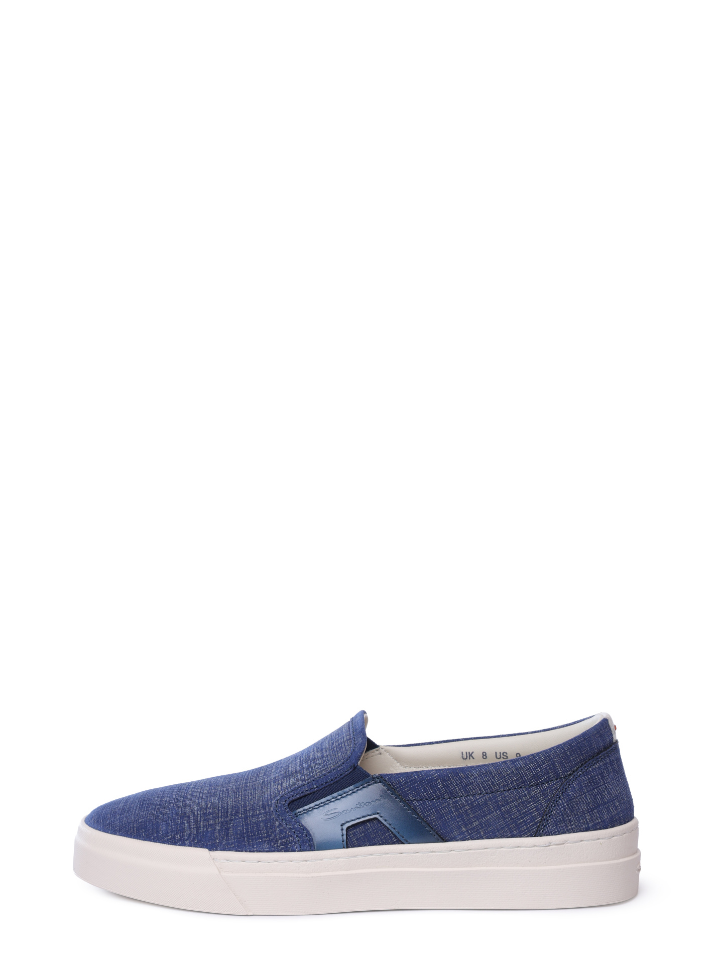 Слипоны Santoni MBGG21946PNNGFCTU45 замшевые мужские — купить в интернет-магазине Verdistore