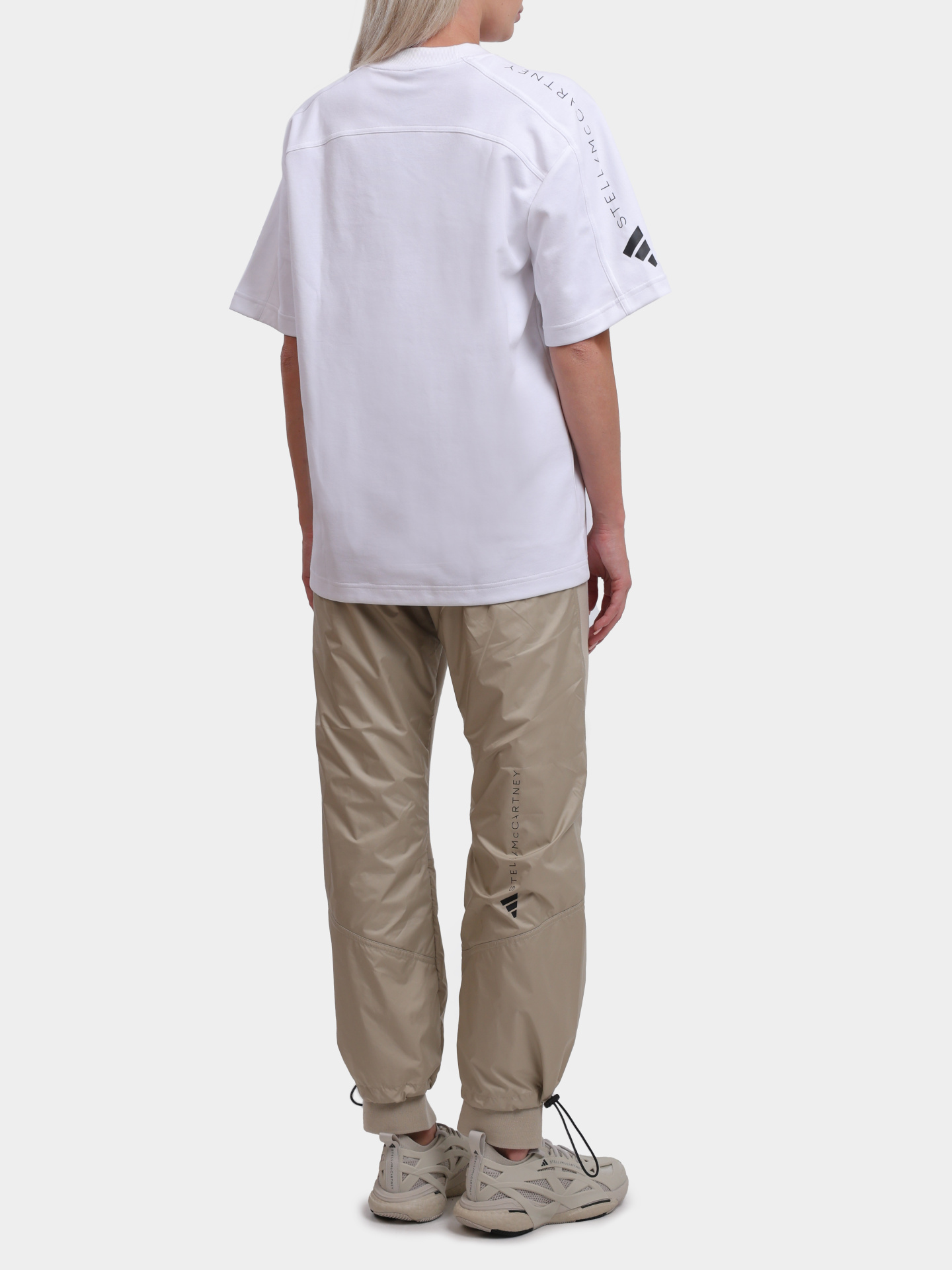 Футболка Adidas by Stella McCartney IB6855 WHITE хлопковая женская — купить в интернет-магазине Verdistore