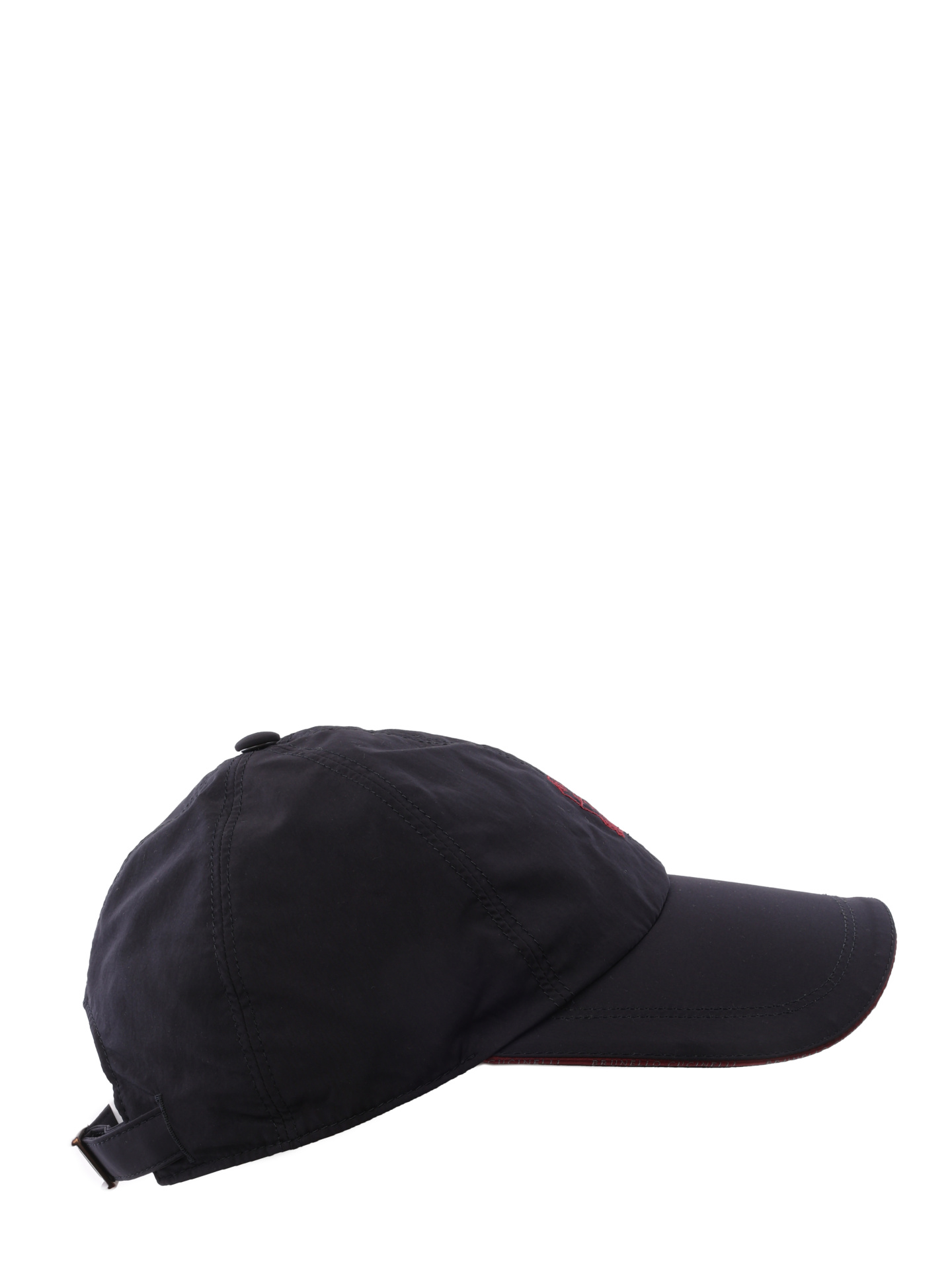 Бейсболка Brunello Cucinelli MD4799983 CDB71 темно-синяя мужская с логотипом — купить в интернет-магазине Verdistore