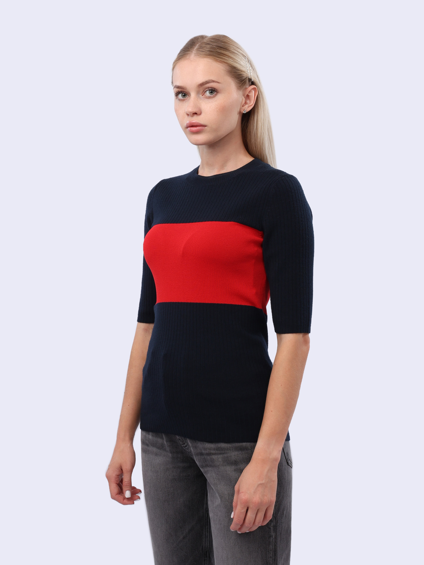 Топ Calvin Klein K20K200295 комбинированный женский — купить в интернет-магазине Verdistore