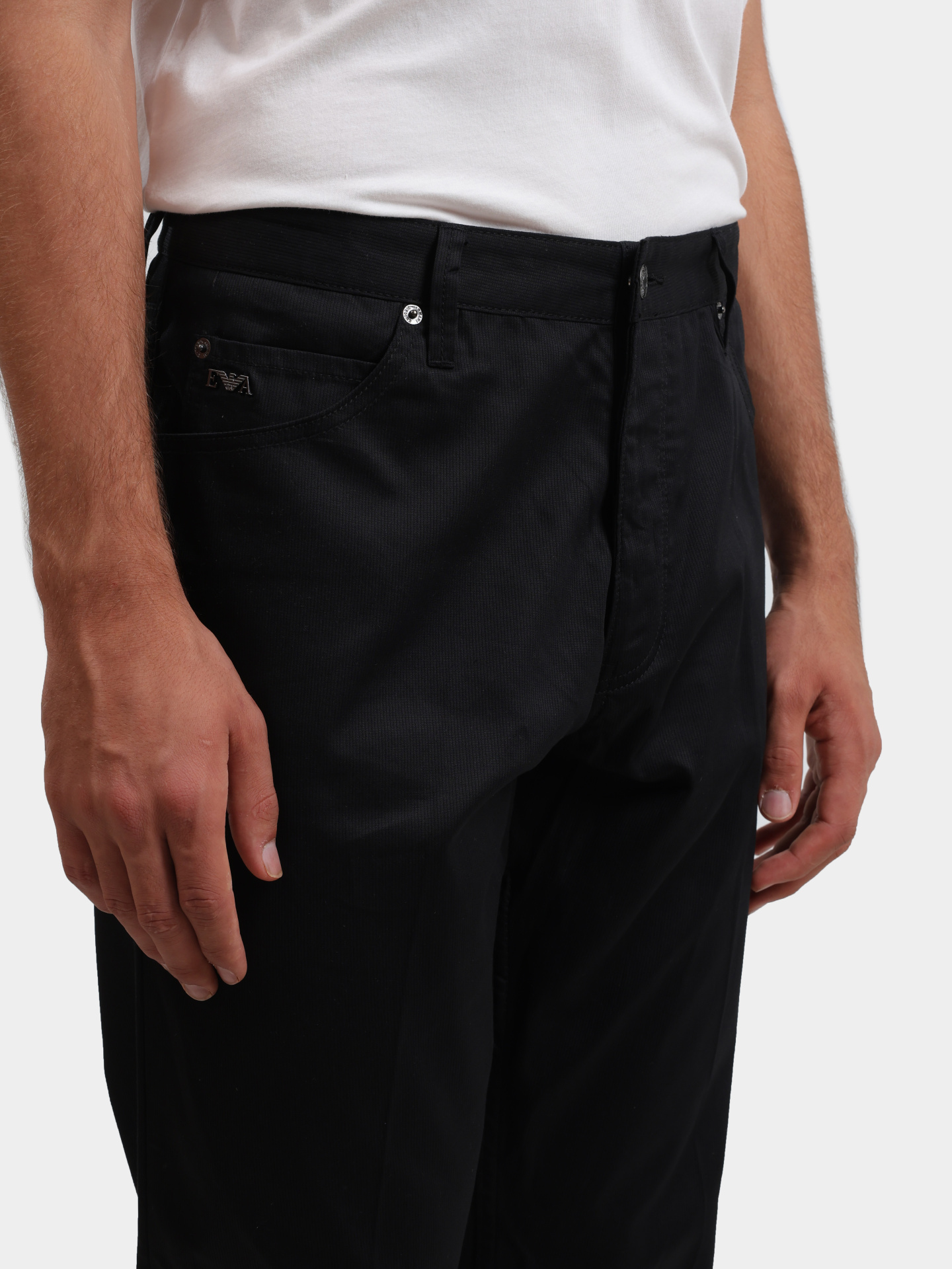 Джинсы 3D1J69 1NQNZ 0999 черные мужские — купить в интернет-магазине Verdistore