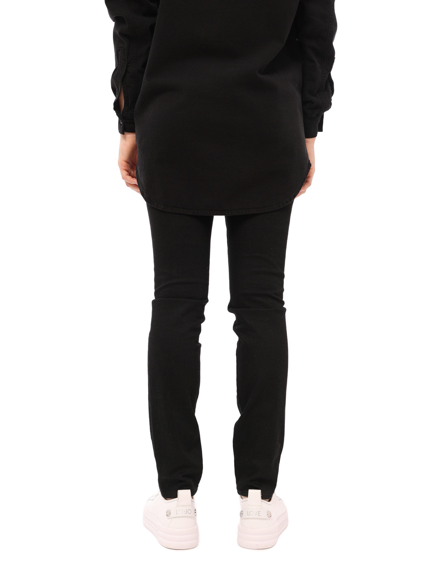 Джинсы Burberry 8008245 черные женские — купить в интернет-магазине Verdistore