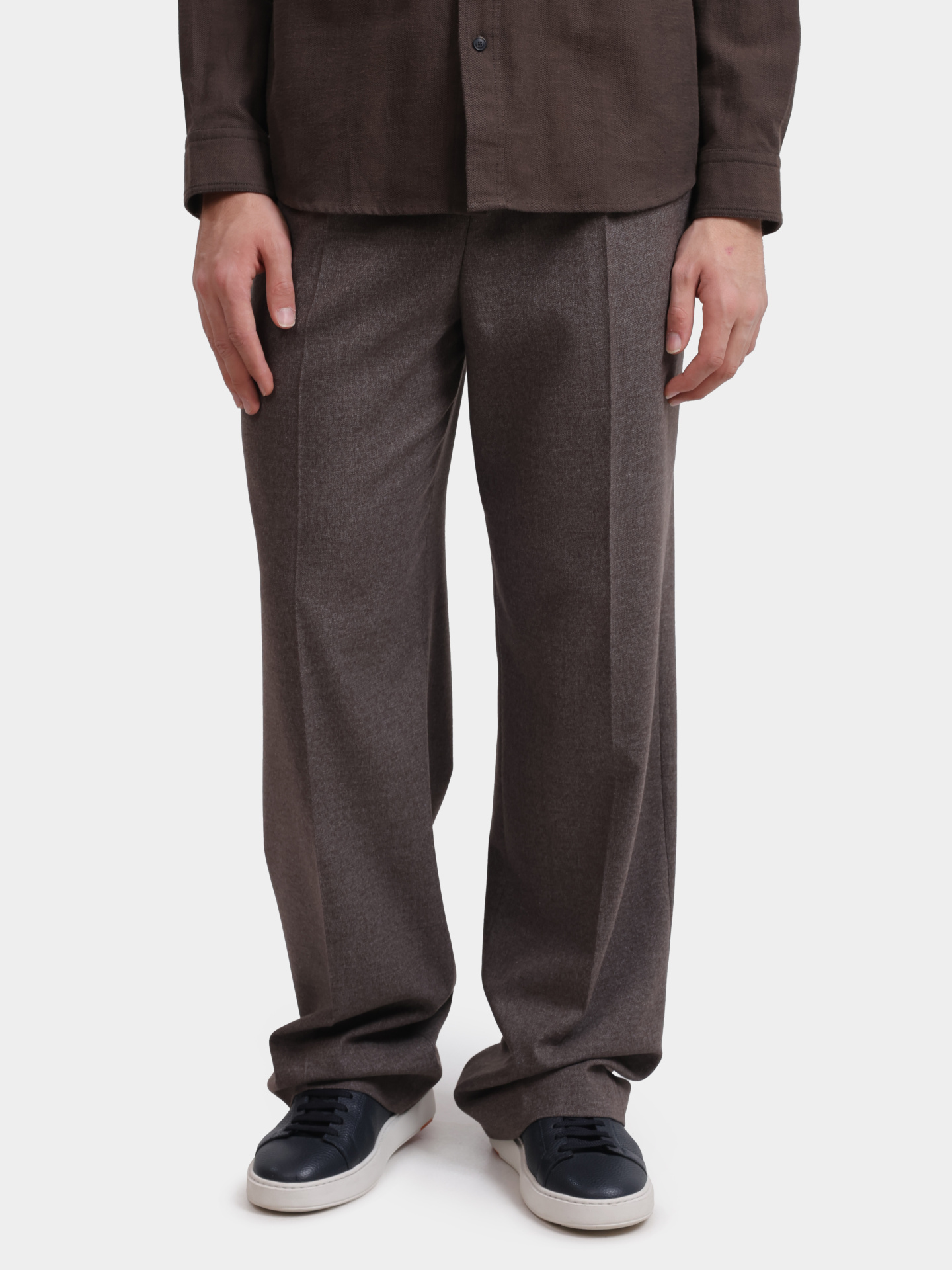 Брюки Hugo Garos253X-ALL 10272845 бежевые мужские — купить в интернет-магазине Verdistore