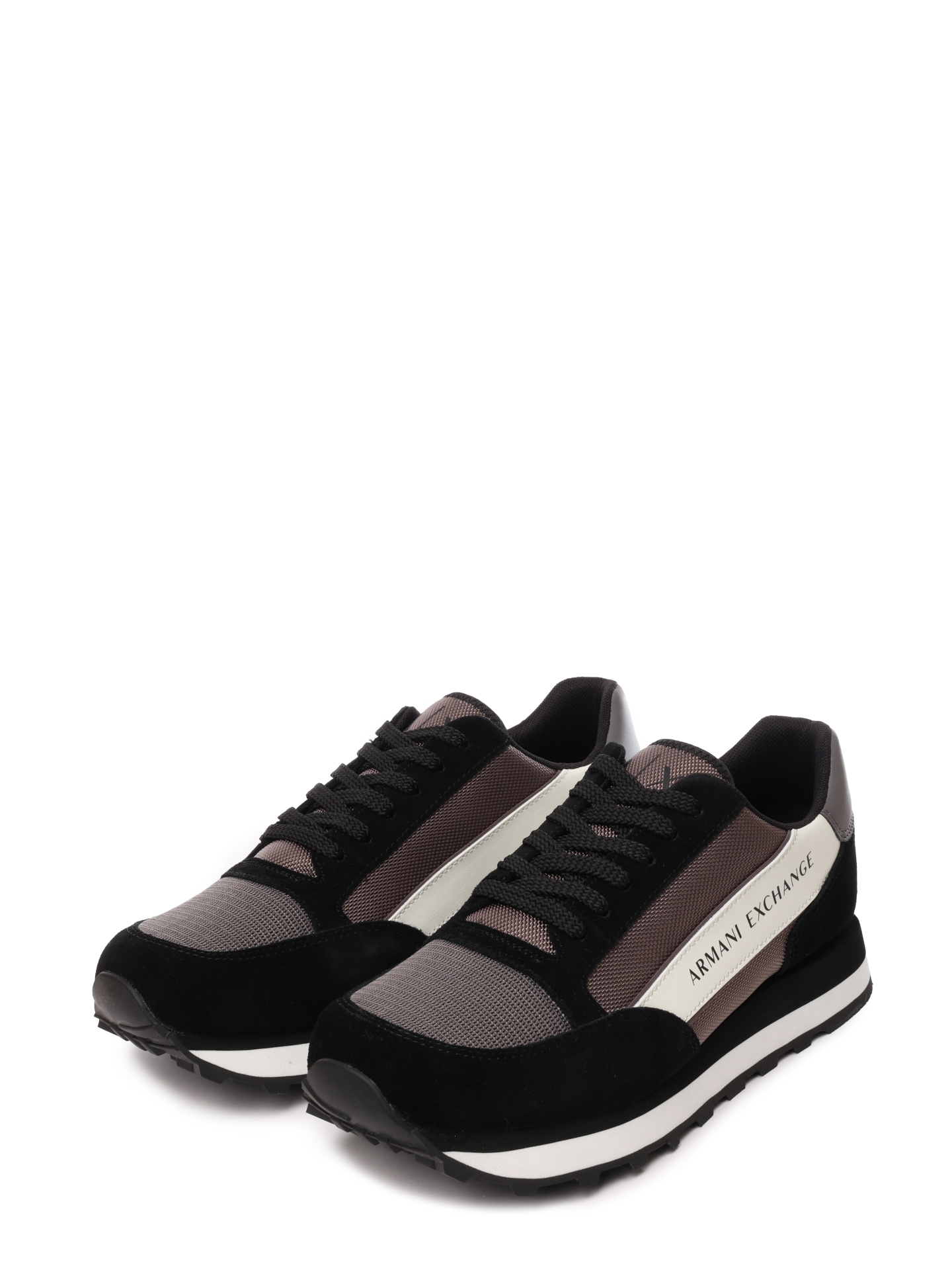 Кроссовки Armani Exchange XUX083 XV263 K584 комбинированные мужские с логотипом — купить в интернет-магазине Verdistore