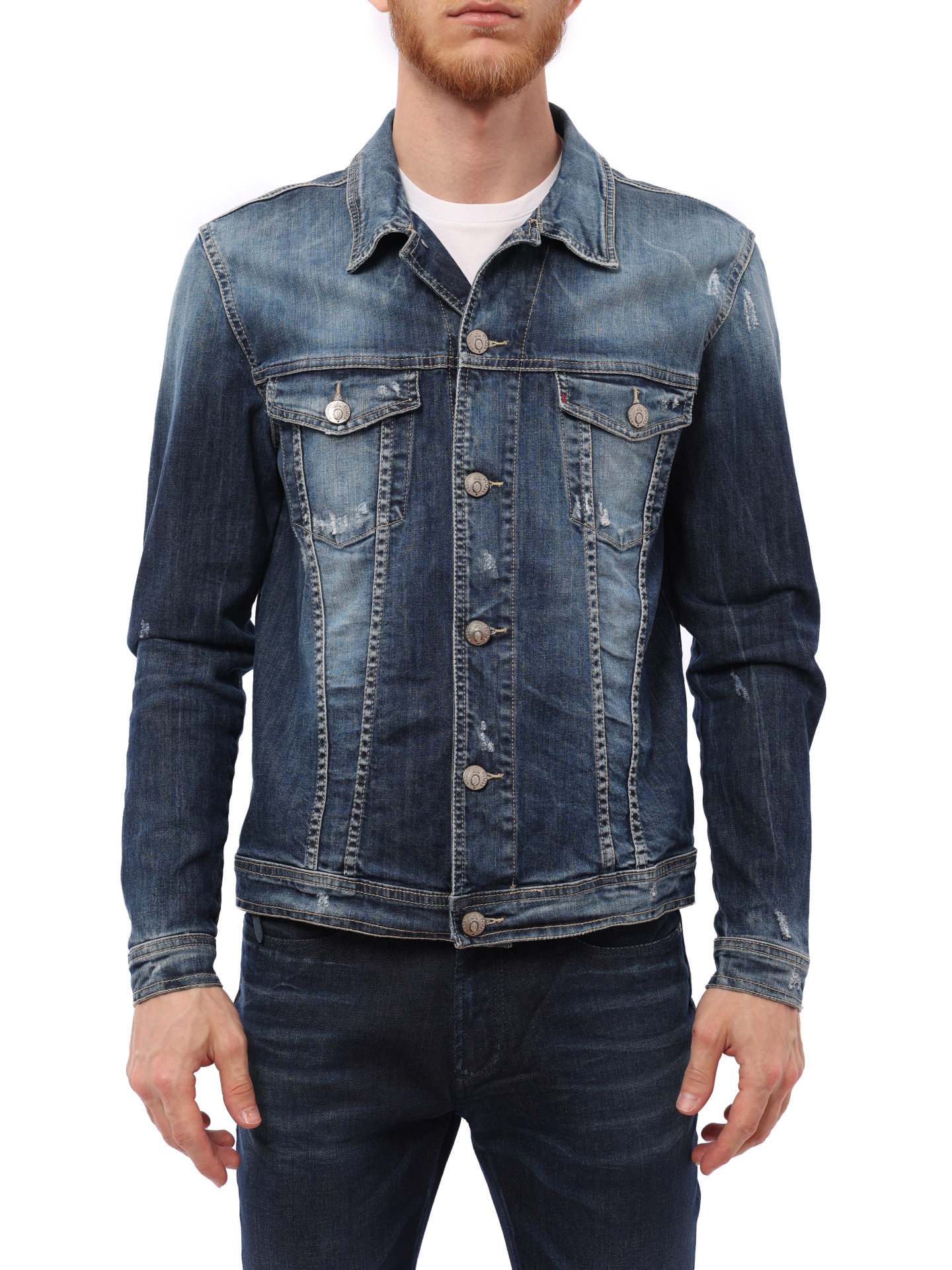 Куртка джинсовая DUTA DENIM короткая — купить в интернет-магазине Verdistore