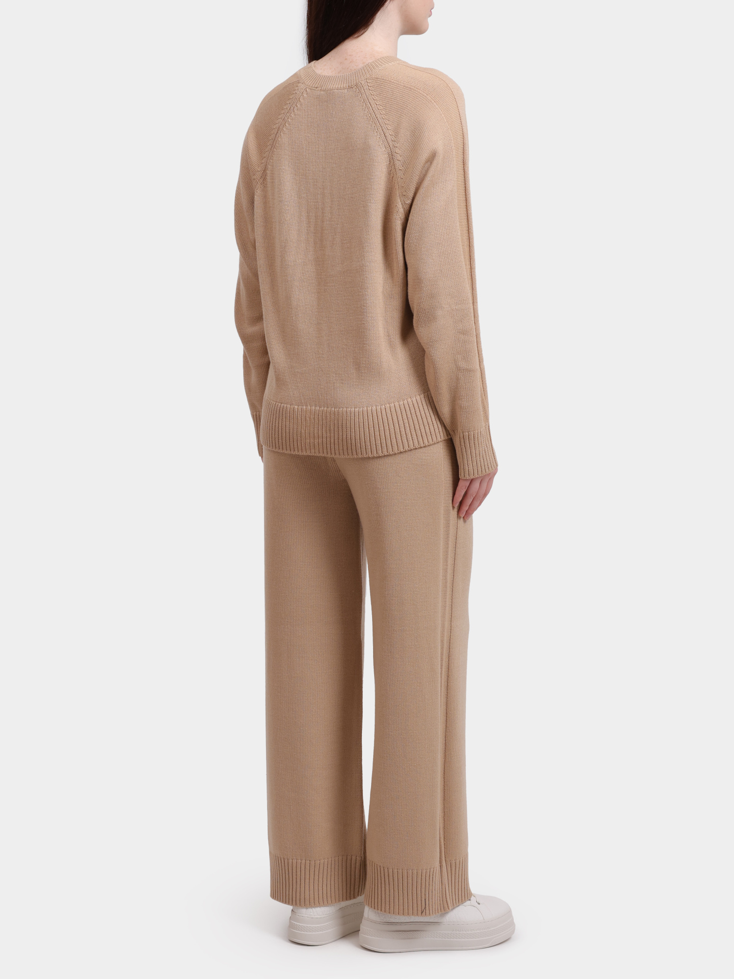 Джемпер Armani Exchange XW001335 AF13774 U1051 бежевый женский — купить в интернет-магазине Verdistore