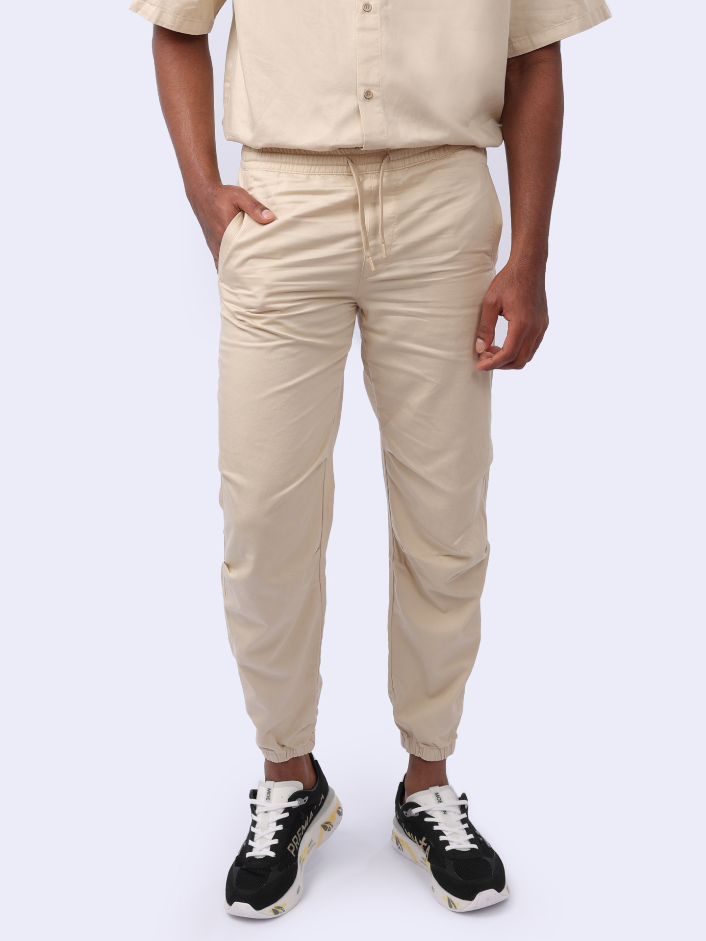Брюки Armani Exchange 3DZP33 ZN3LZ 1794 бежевые мужские — купить в интернет-магазине Verdistore