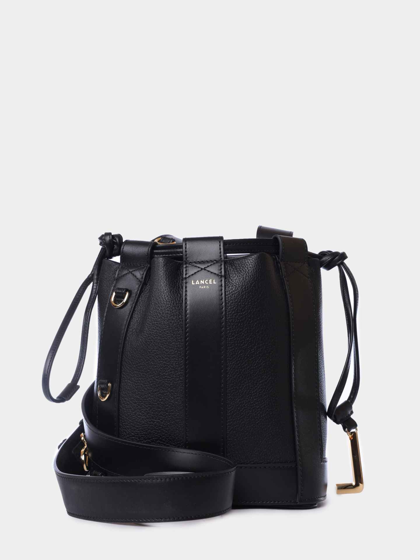 Сумка Lancel A13357 10 черная женская из кожи  — купить в интернет-магазине Verdistore