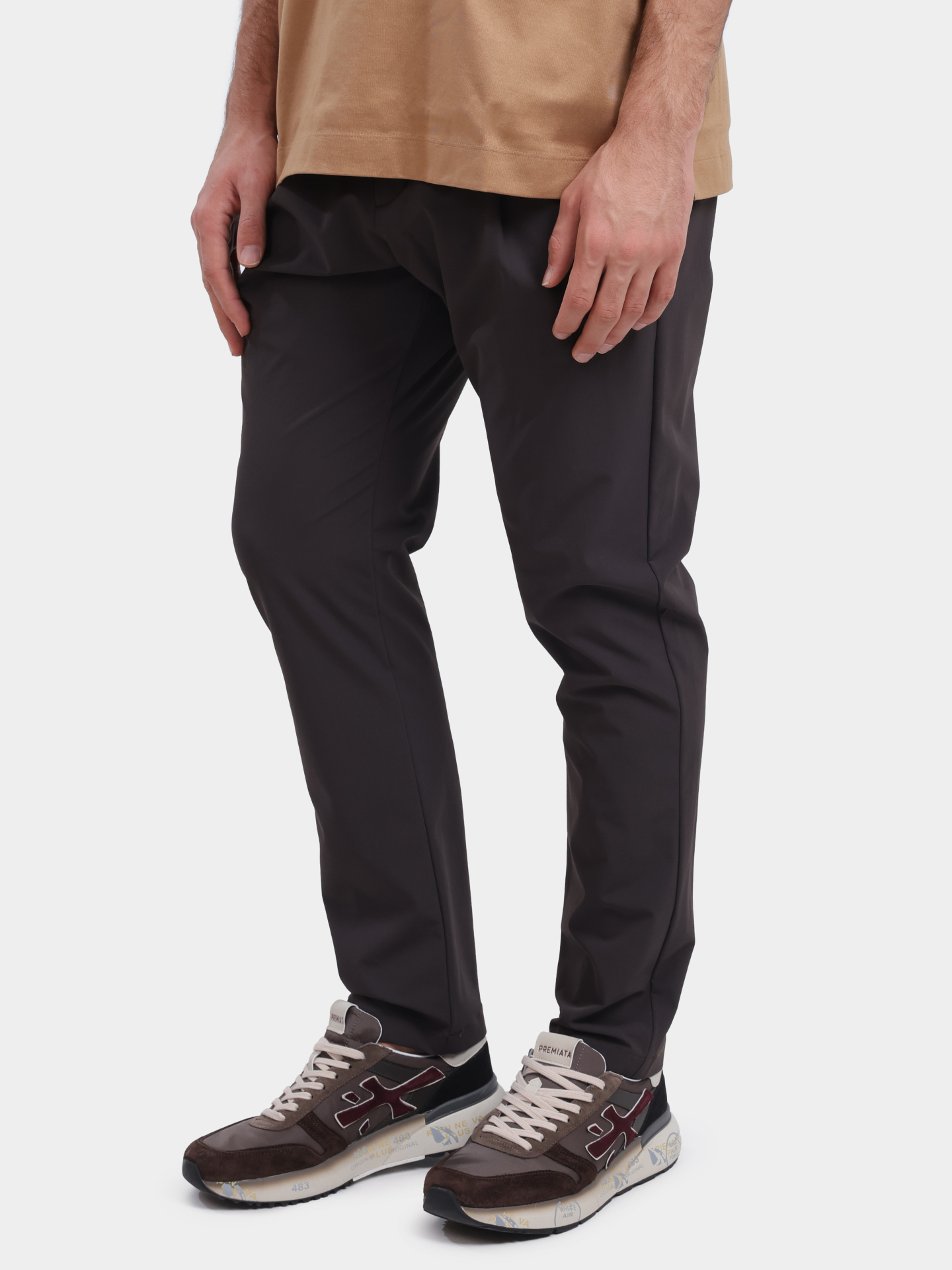 Брюки Herno PT00034UL 12813S 9490 серые мужские — купить в интернет-магазине Verdistore