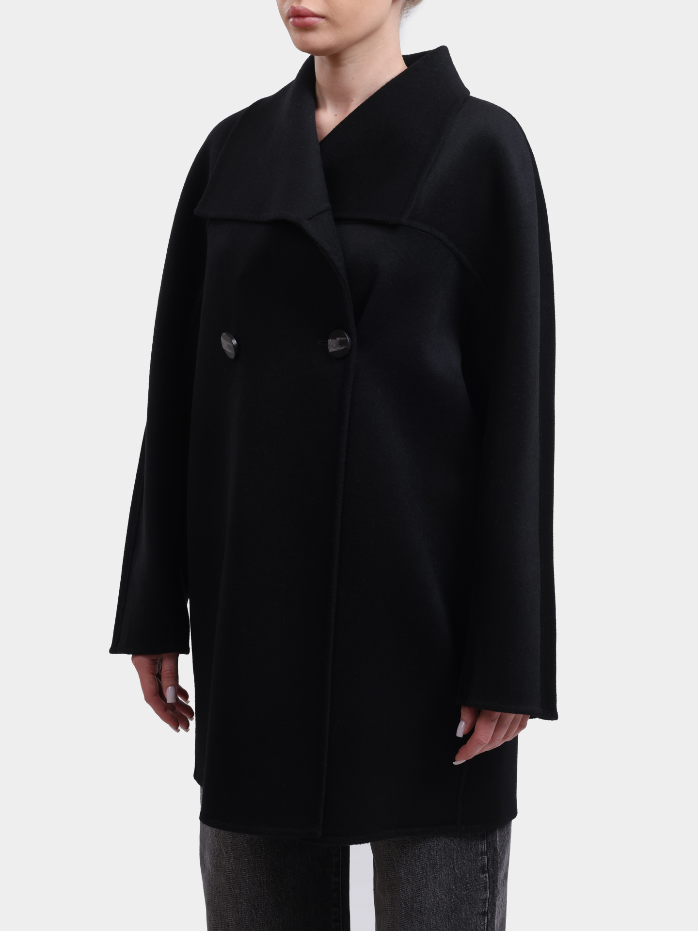 Пальто Armani Exchange XW000715 AF16216 UC001 черное женское — купить в интернет-магазине Verdistore