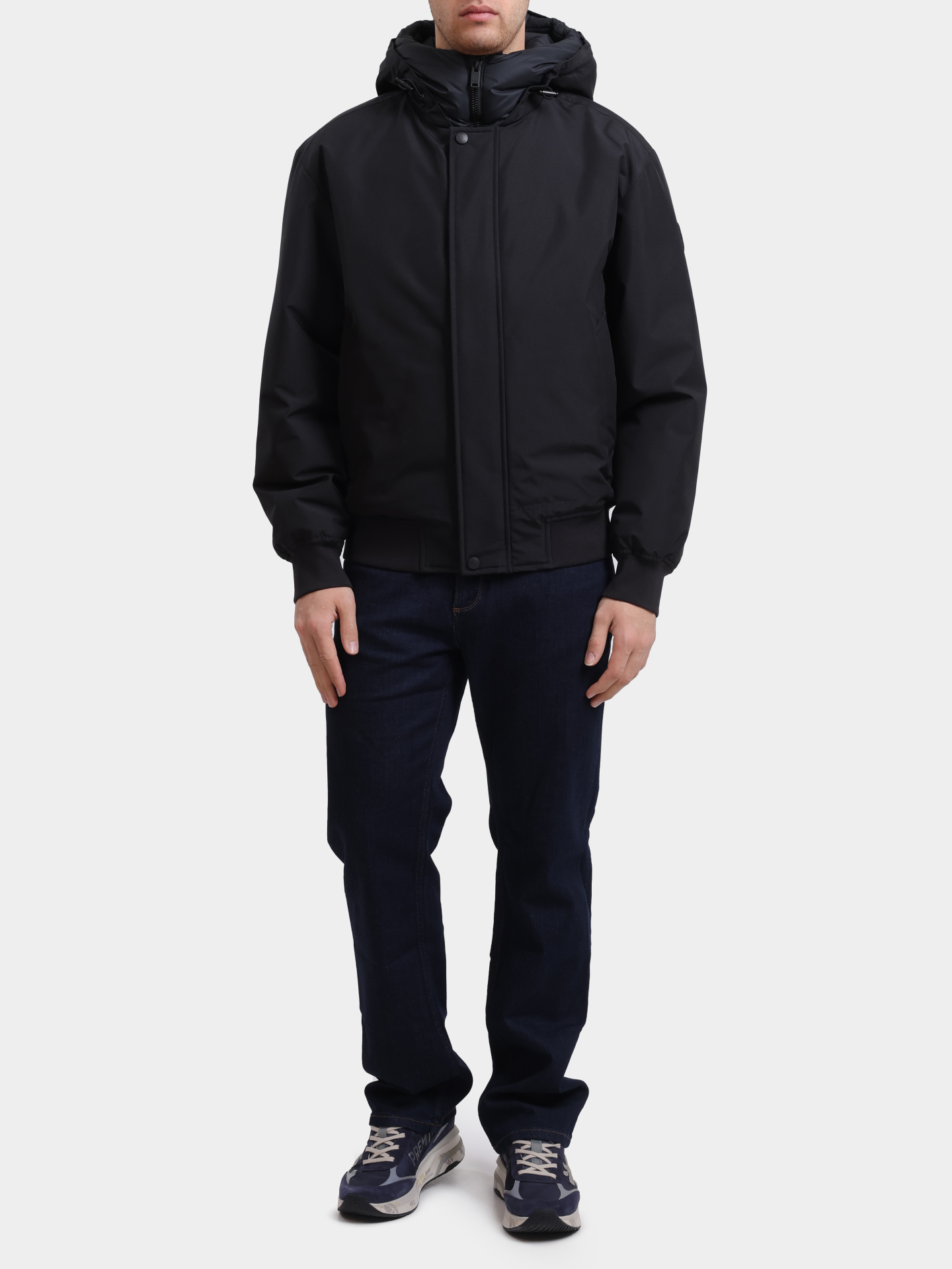 Куртка Boss Osis1 10240256 01 50547099 001 черная мужская  — купить в интернет-магазине Verdistore