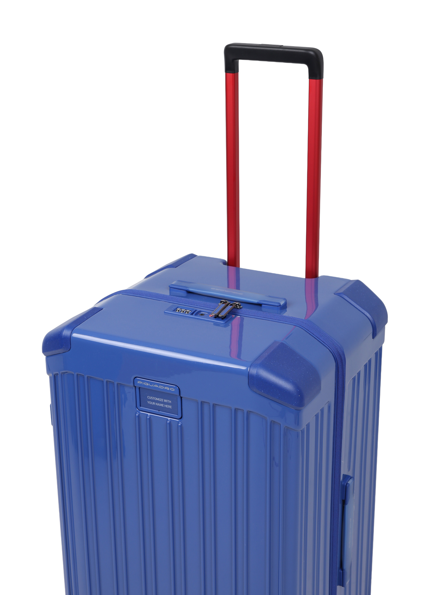 Чемодан Piquadro BV6699POP/BLU синий из поликарбоната — купить в интернет-магазине Verdistore