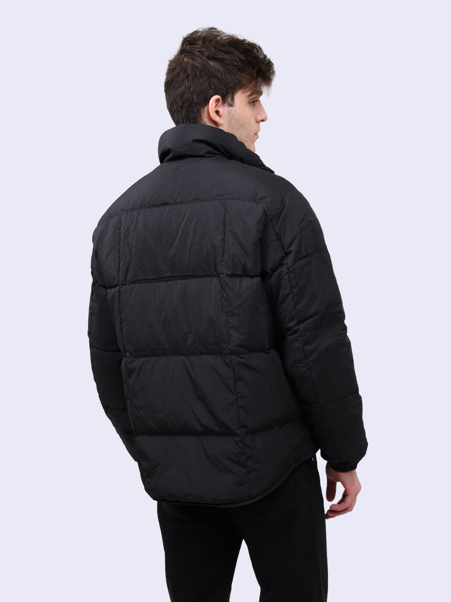 Пуховик Armani Exchange 6DZBL5 ZN5GZ 1200 черный мужской — купить в интернет-магазине Verdistore