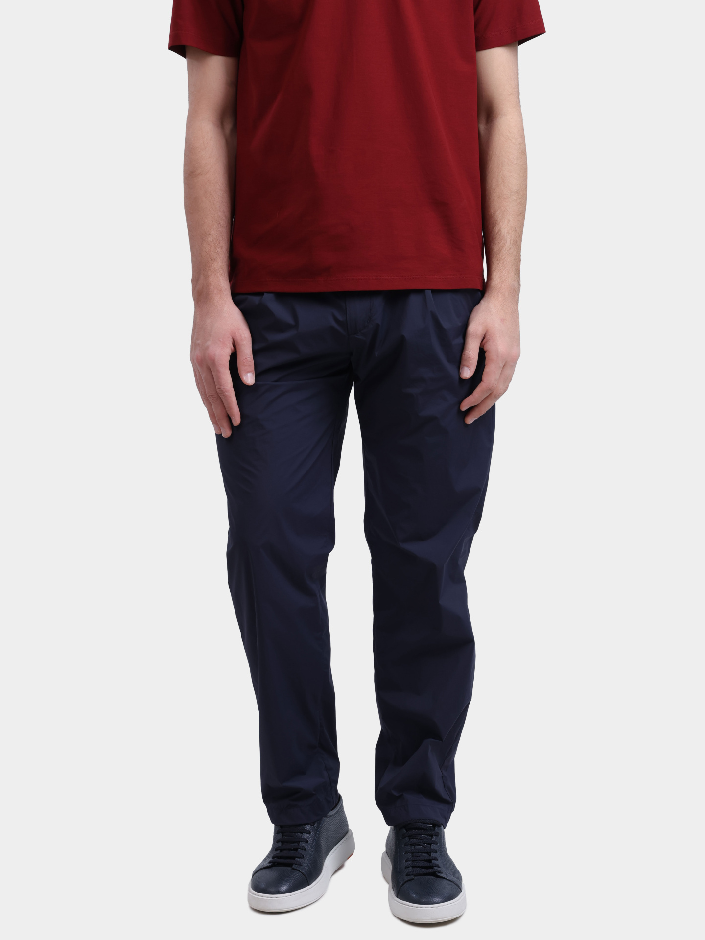 Брюки Herno PT000193U 12431SZ 9201 темно-синие мужские — купить в интернет-магазине Verdistore