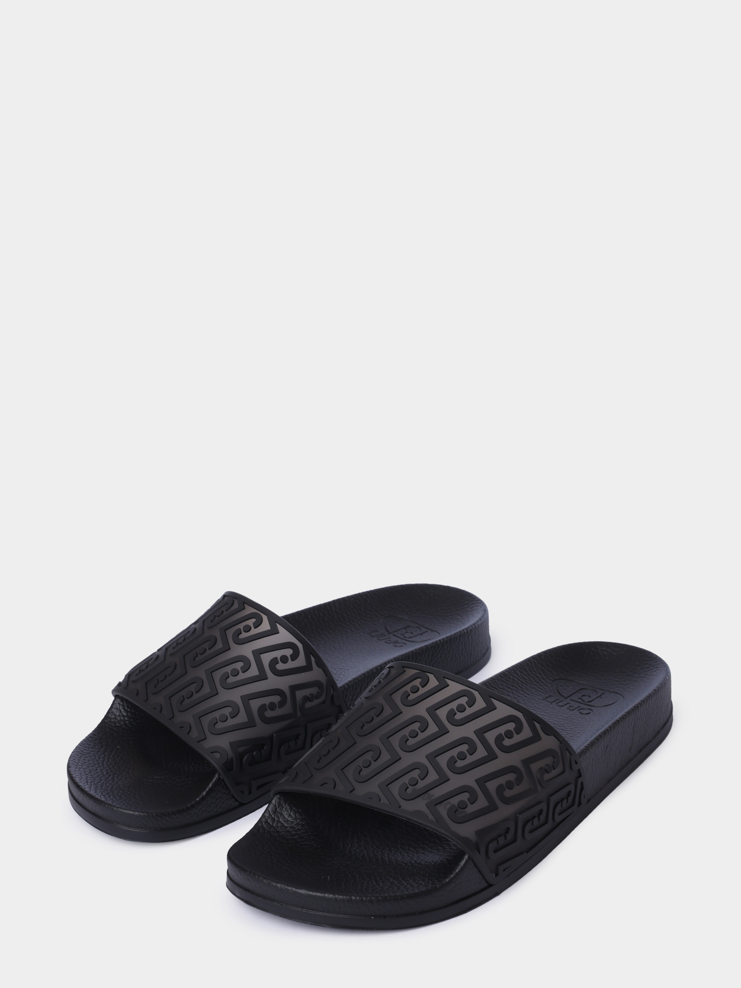 Шлепанцы Liu-Jo KOS 21 BA6075EX34522222 черные женские — купить в интернет-магазине Verdistore