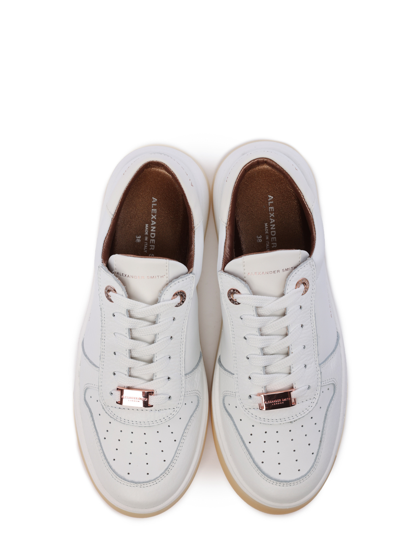 Кеды Alexander Smith AW T2D 41 TWT белые женские с перфорацией — купить в интернет-магазине Verdistore
