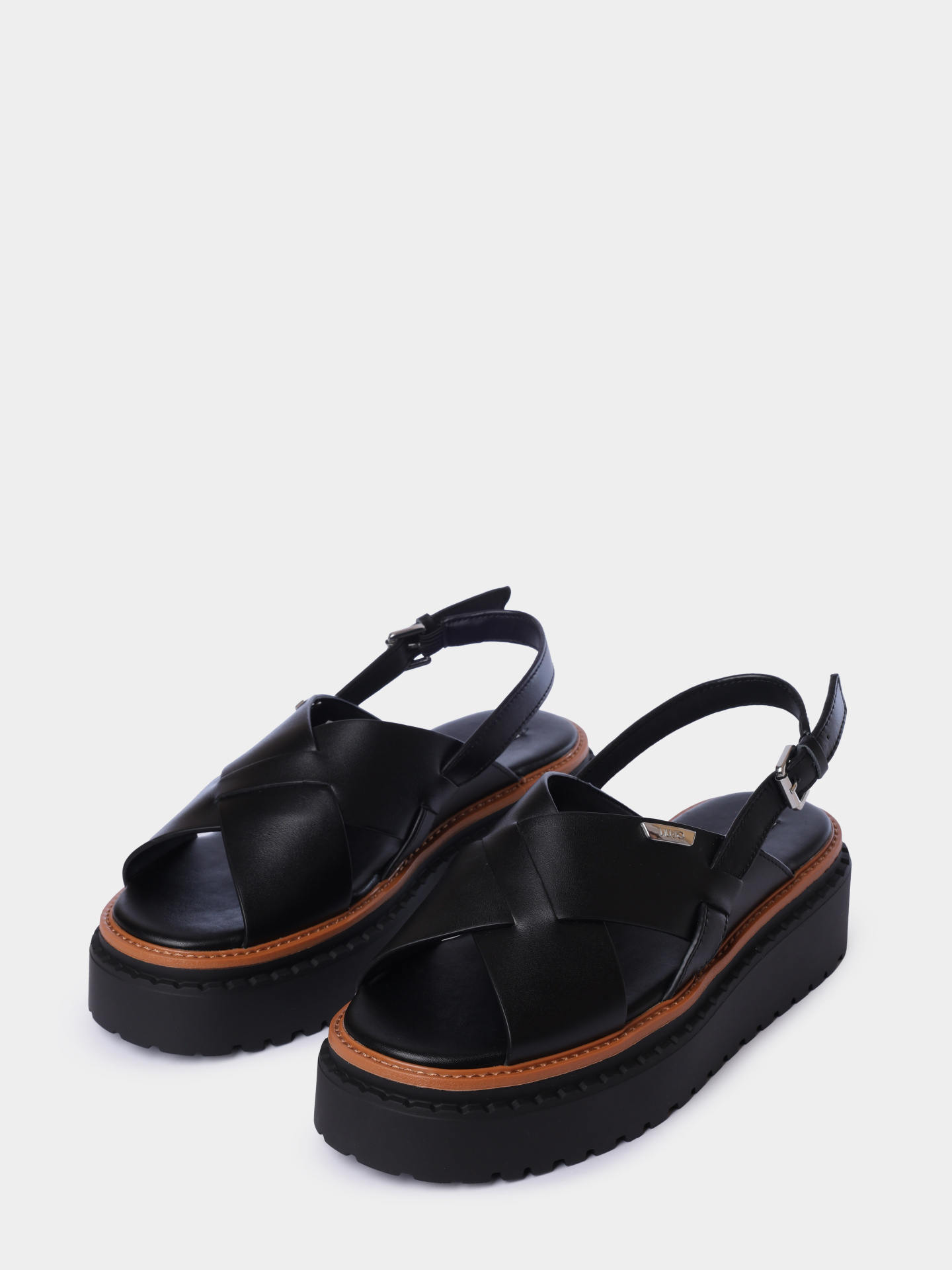 Босоножки Liu-Jo BESSIE 02 SA6161P010222222 черные женские — купить в интернет-магазине Verdistore