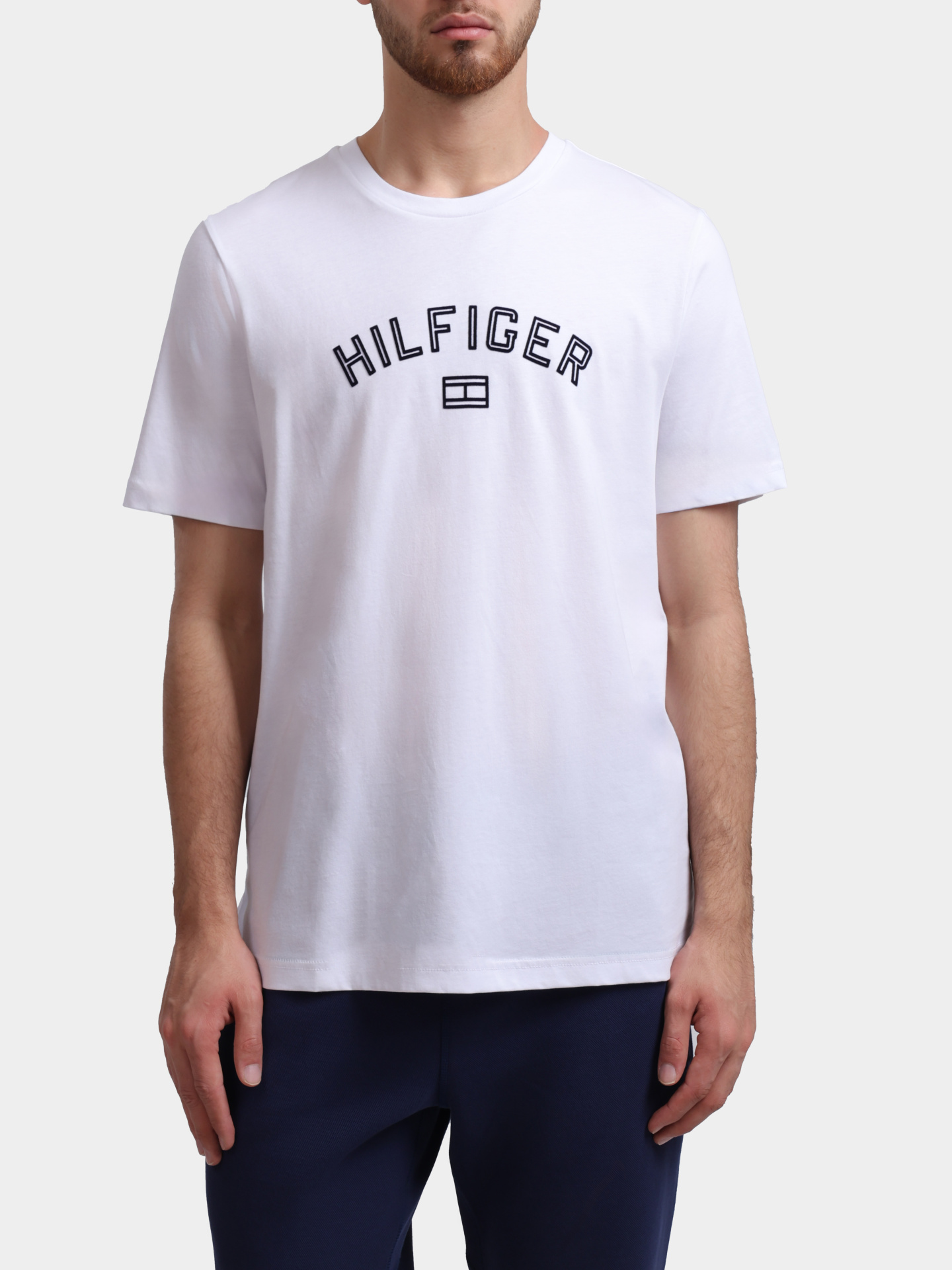 Футболка Tommy Hilfiger MW0MW39357 YBR хлопковая мужская — купить в интернет-магазине Verdistore