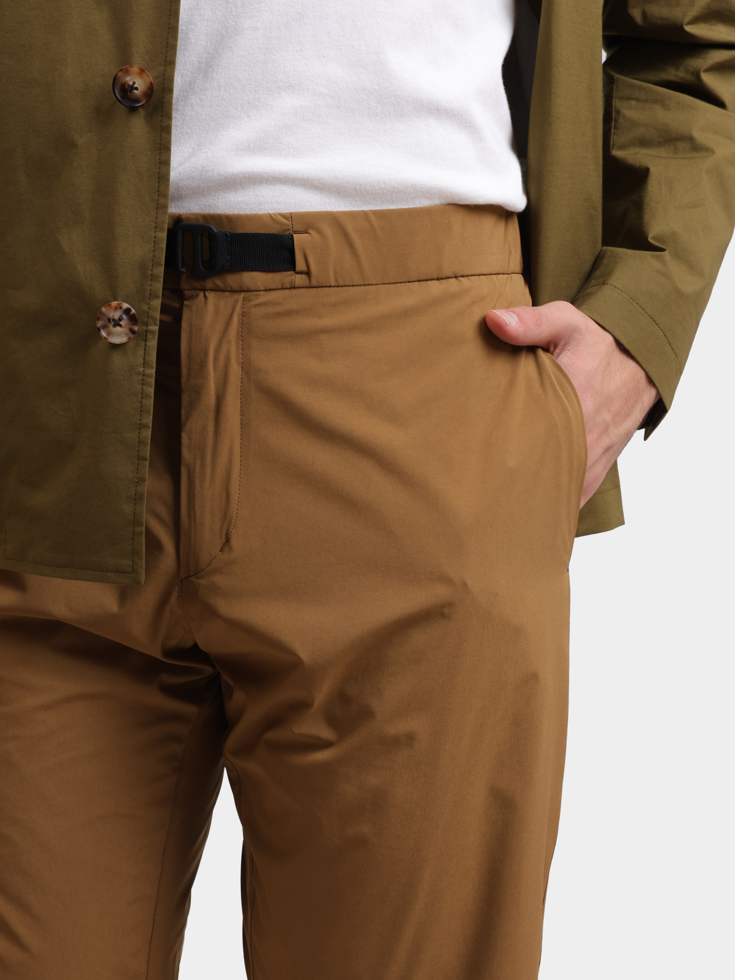 Брюки Herno PT00055UL 12832S 8003 светло-коричневые мужские — купить в интернет-магазине Verdistore