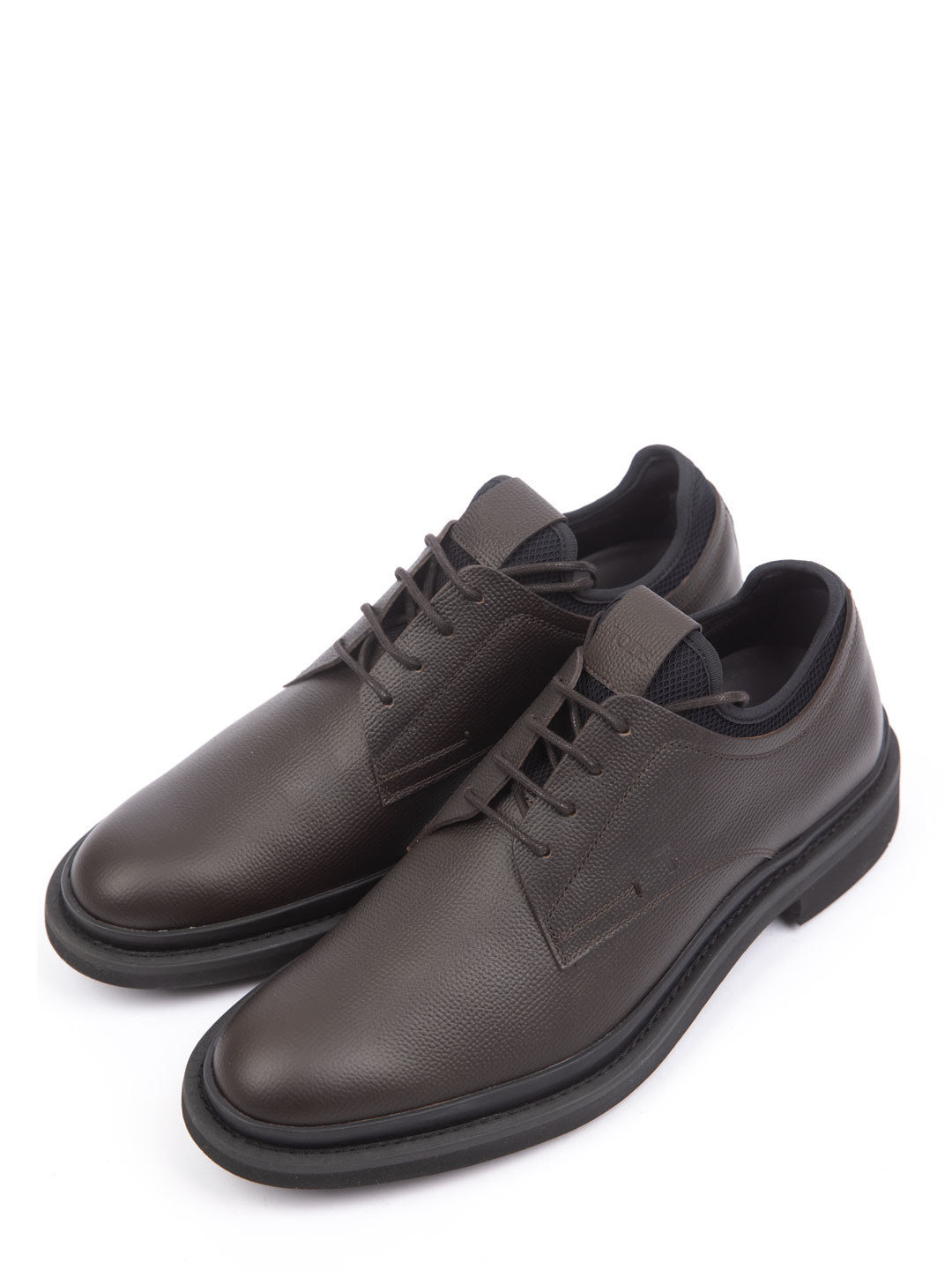 Дербы коричневые и мелкозернистой кожи — купить в интернет-магазине Verdistore