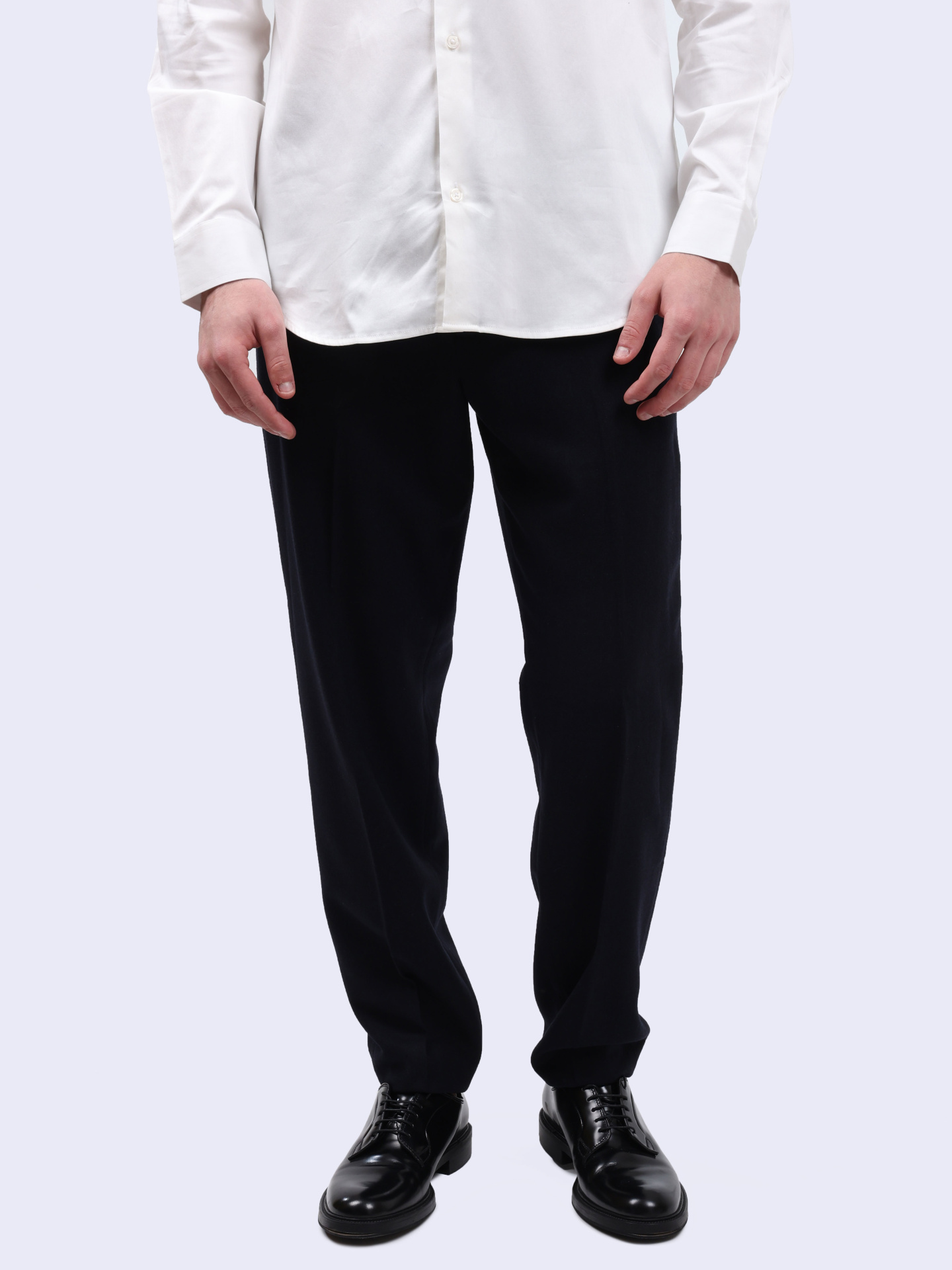 Брюки Armani Exchange 6DZP31 ZN5QZ 1510 темно-синие мужские зауженные — купить в интернет-магазине Verdistore
