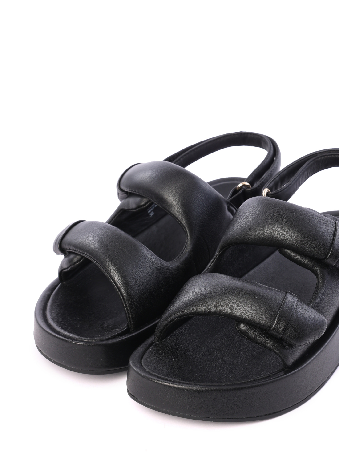 Сандалии ASH 8AH.AH125859.K черные женские дутые — купить в интернет-магазине Verdistore