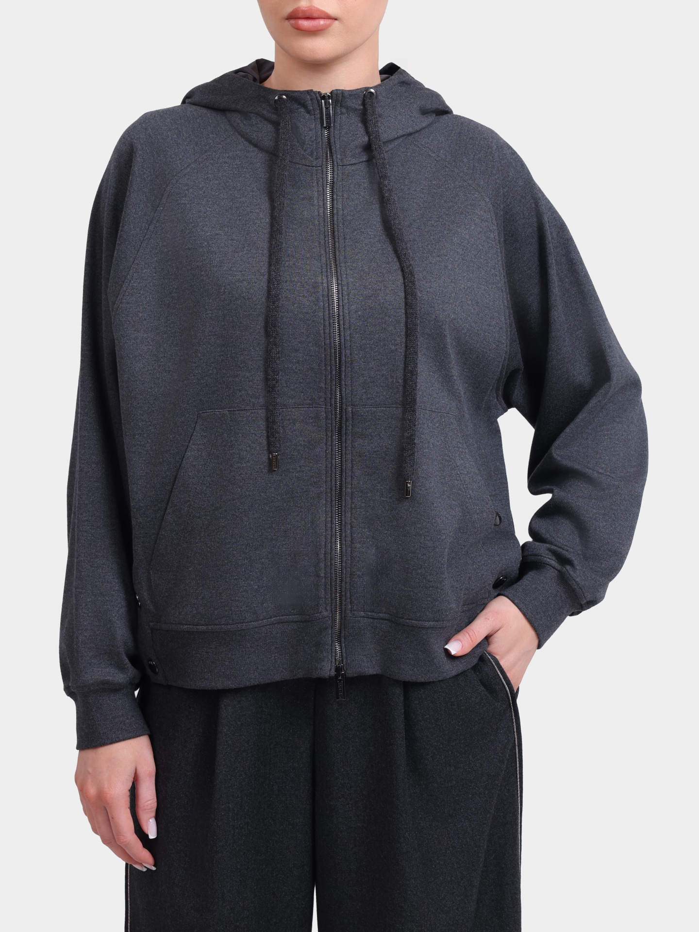 Мастерка Peserico S12058J0 6911A 73A серая женская — купить в интернет-магазине Verdistore