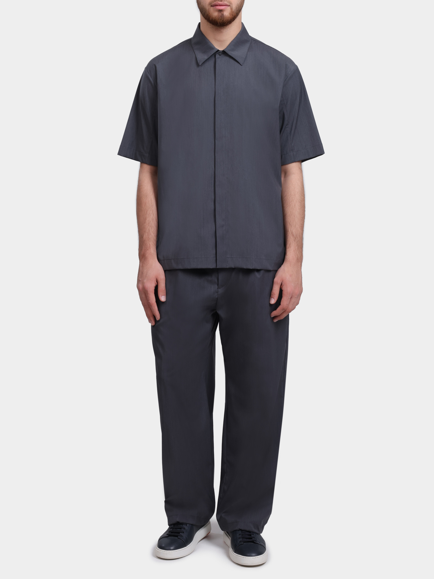 Брюки Herno CM000024U 33484 9487 серые мужские — купить в интернет-магазине Verdistore