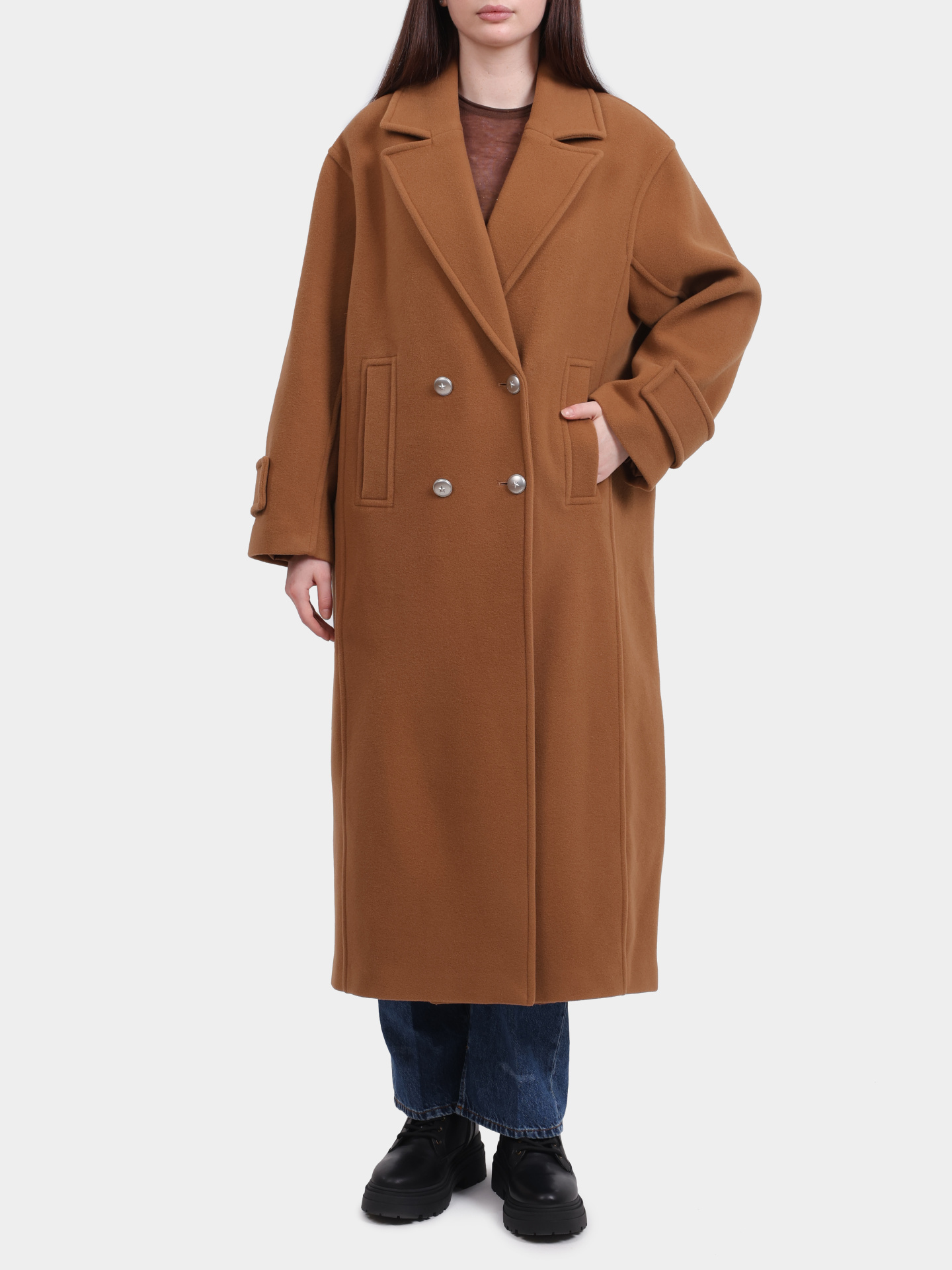 Пальто Pinko 105770 A2SM L33 двубортное женское — купить в интернет-магазине Verdistore