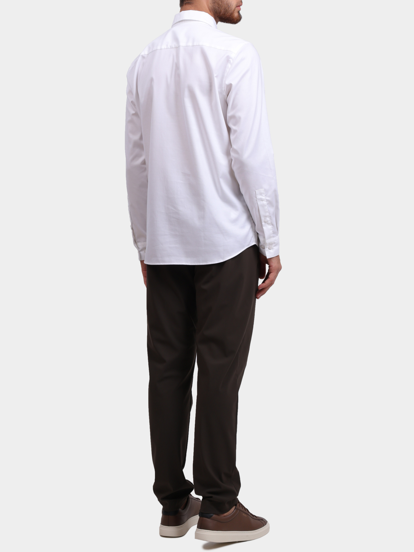 Рубашка Calvin Klein K10K113212 YAF хлопковая мужская — купить в интернет-магазине Verdistore