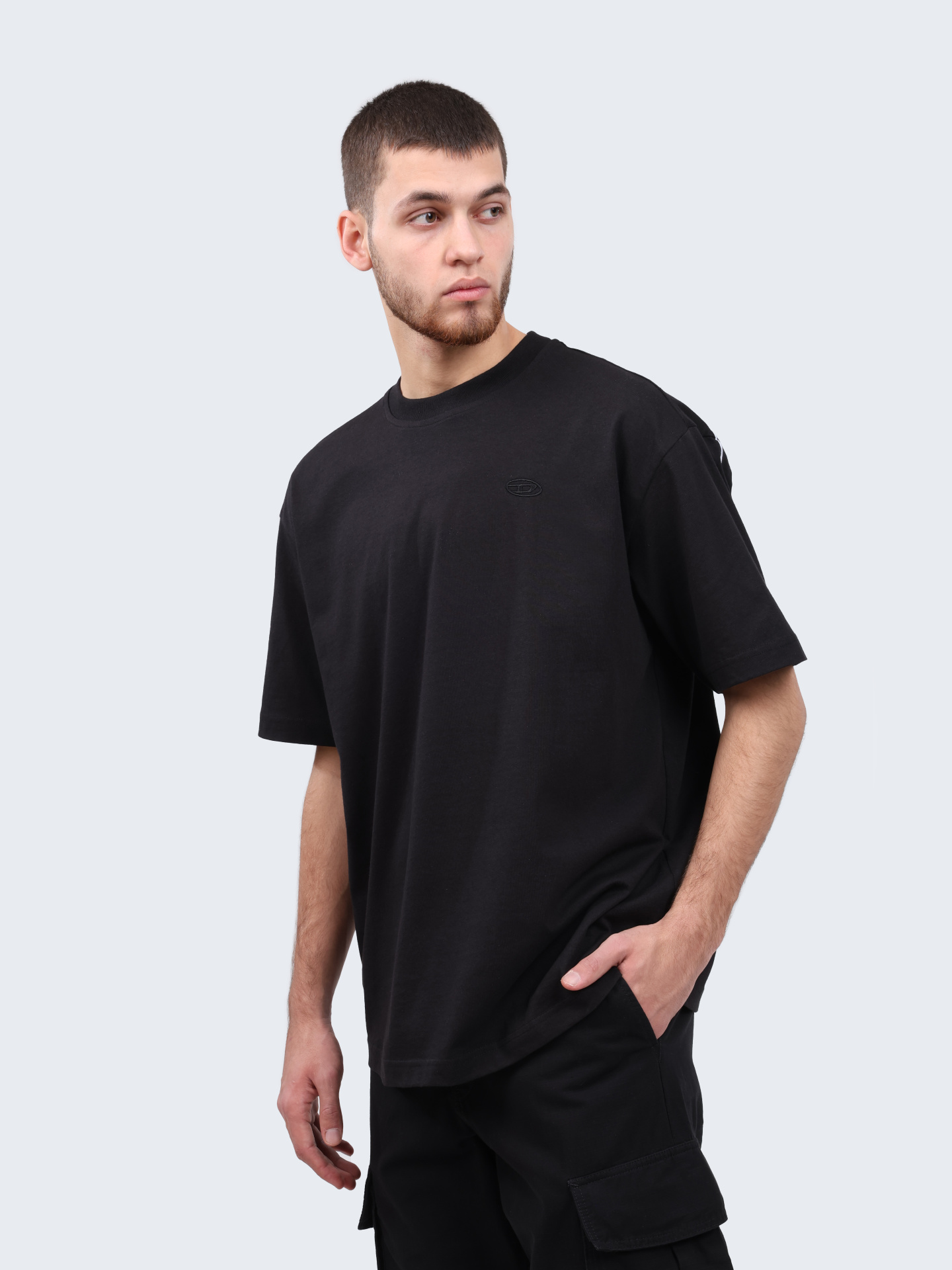 Футболка Diesel A113020HGAM9XX хлопковая мужская — купить в интернет-магазине Verdistore