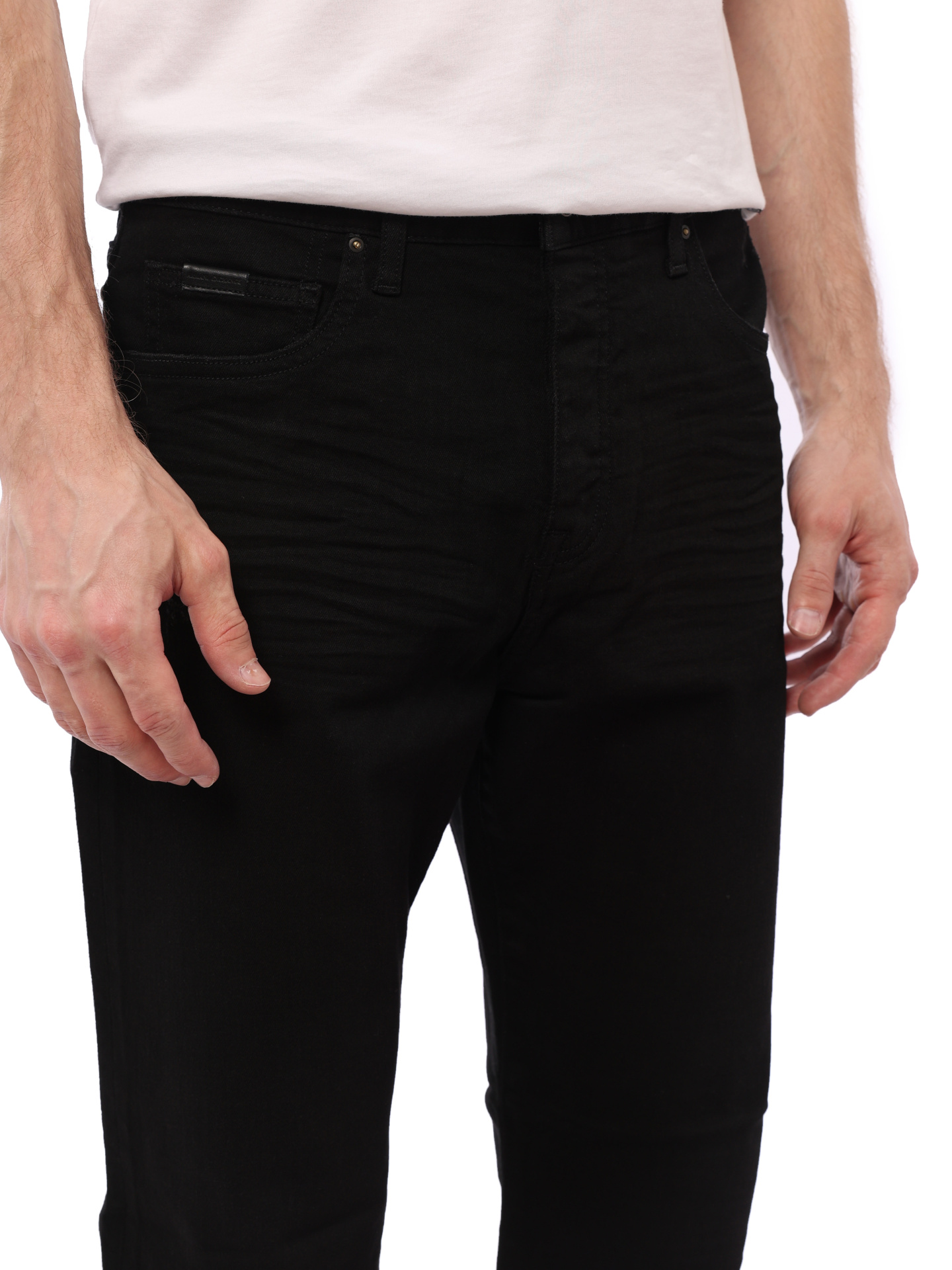 Джинсы Armani Exchange 6GZJ40 Z1RPZ черные мужские — купить в интернет-магазине Verdistore