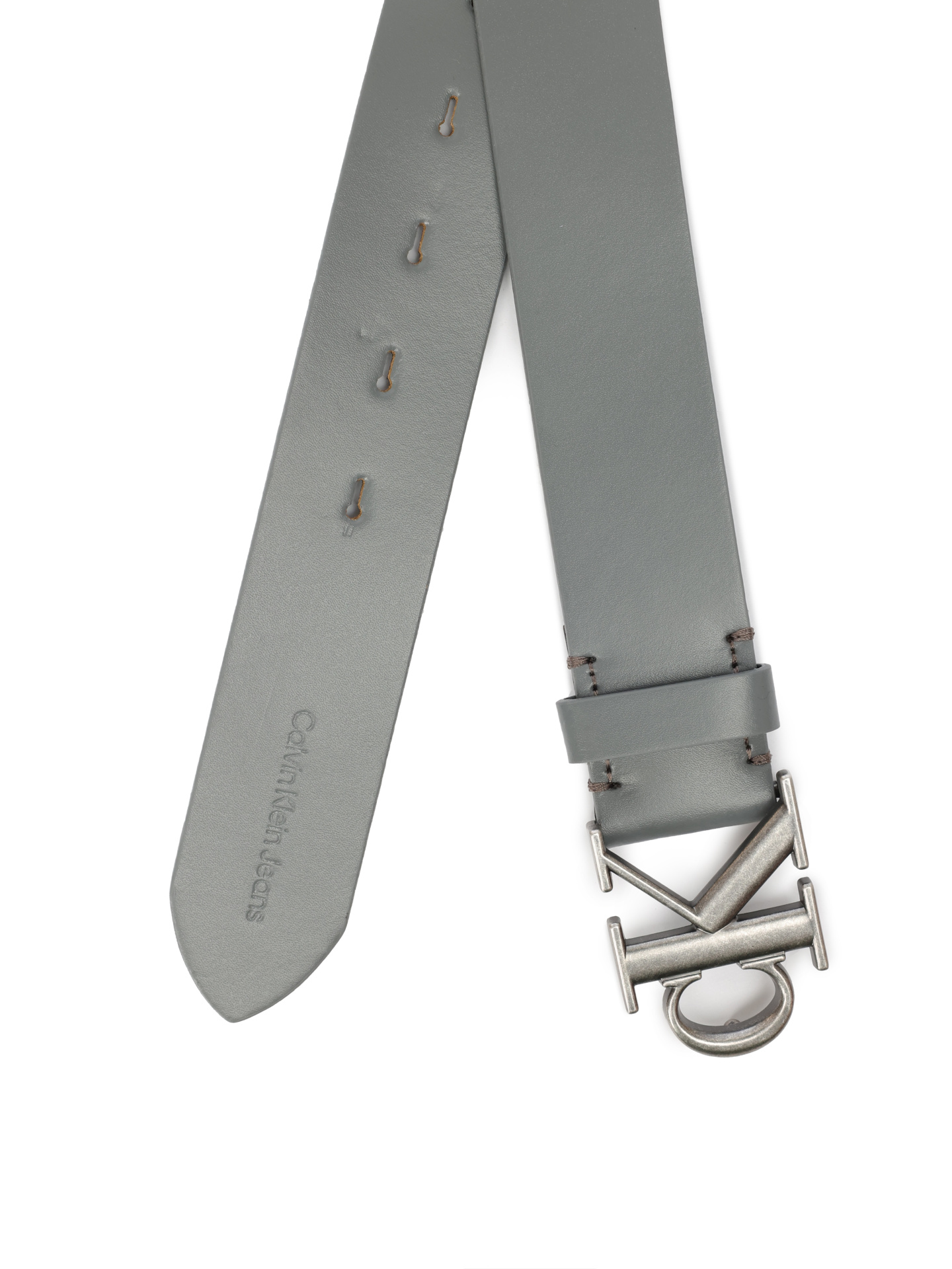 Ремень Calvin Klein Jeans K50K511831 кожаный мужской с логотипом — купить в интернет-магазине Verdistore