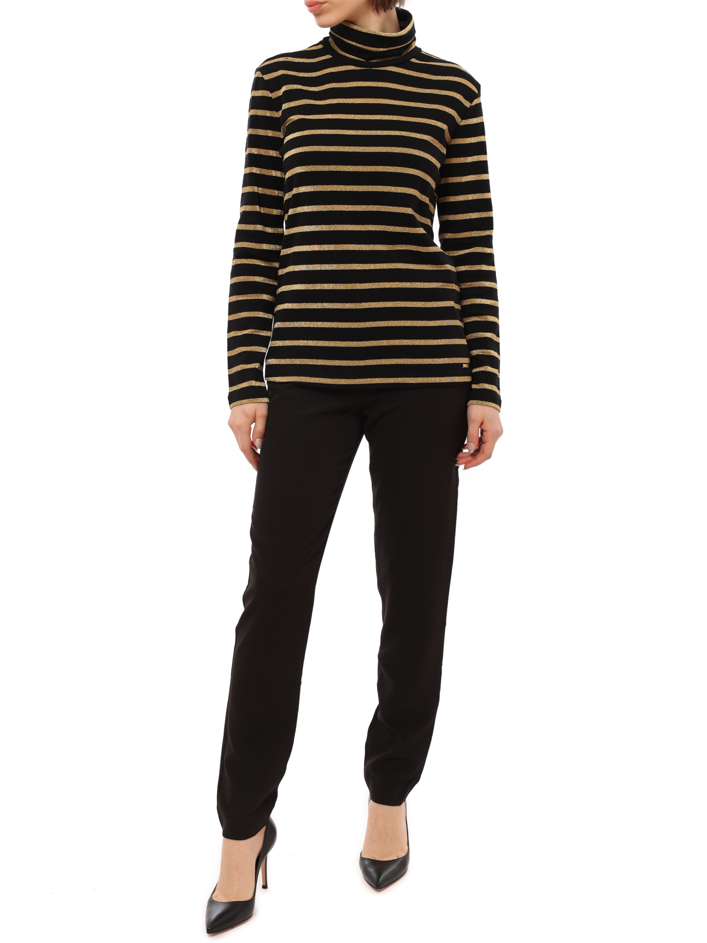 Брюки Armani Exchange 6ZYP28 1200 черные женские — купить в интернет-магазине Verdistore