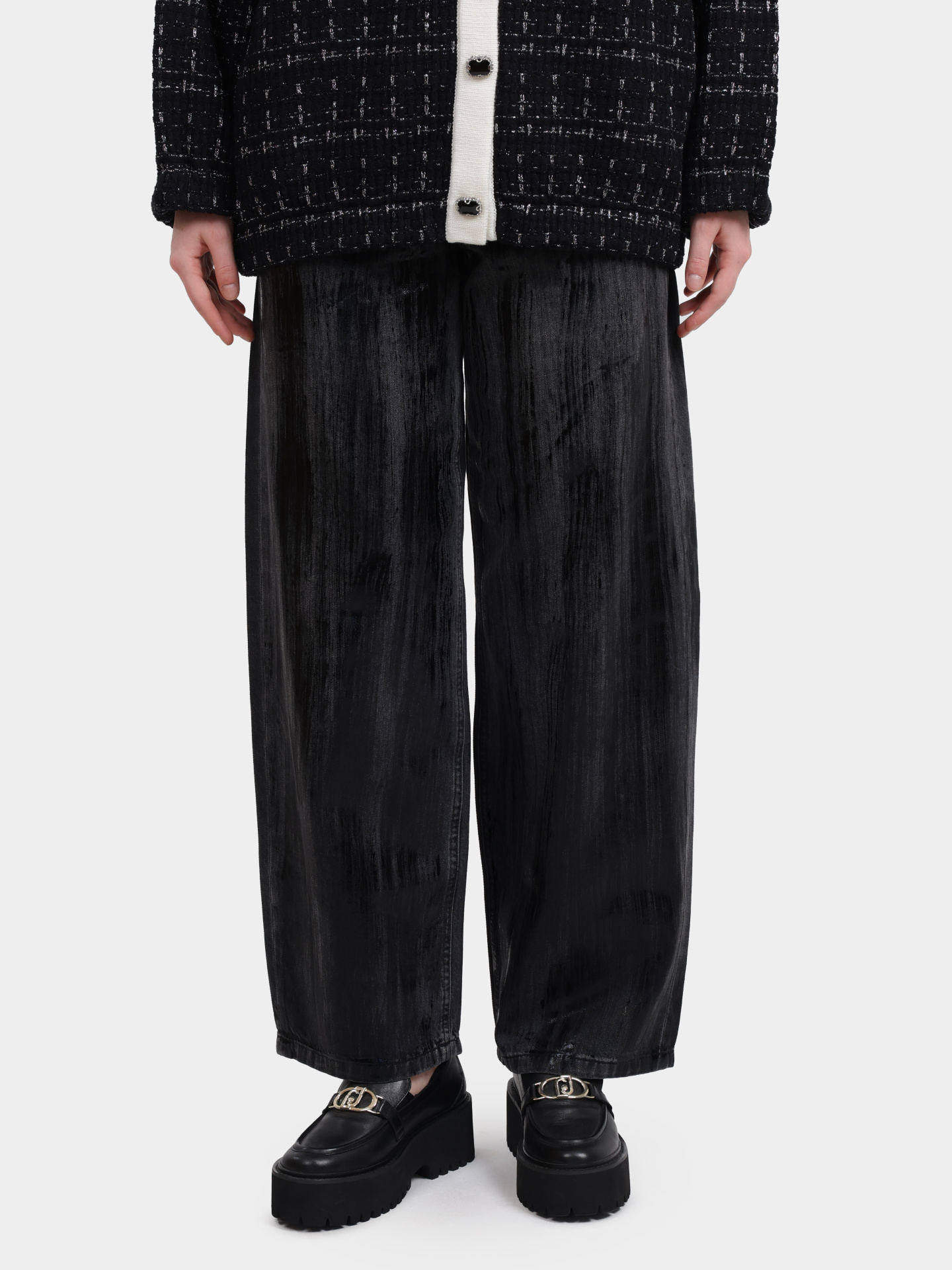 Джинсы Liu-Jo MF5358 D0299 87476 черные женские — купить в интернет-магазине Verdistore