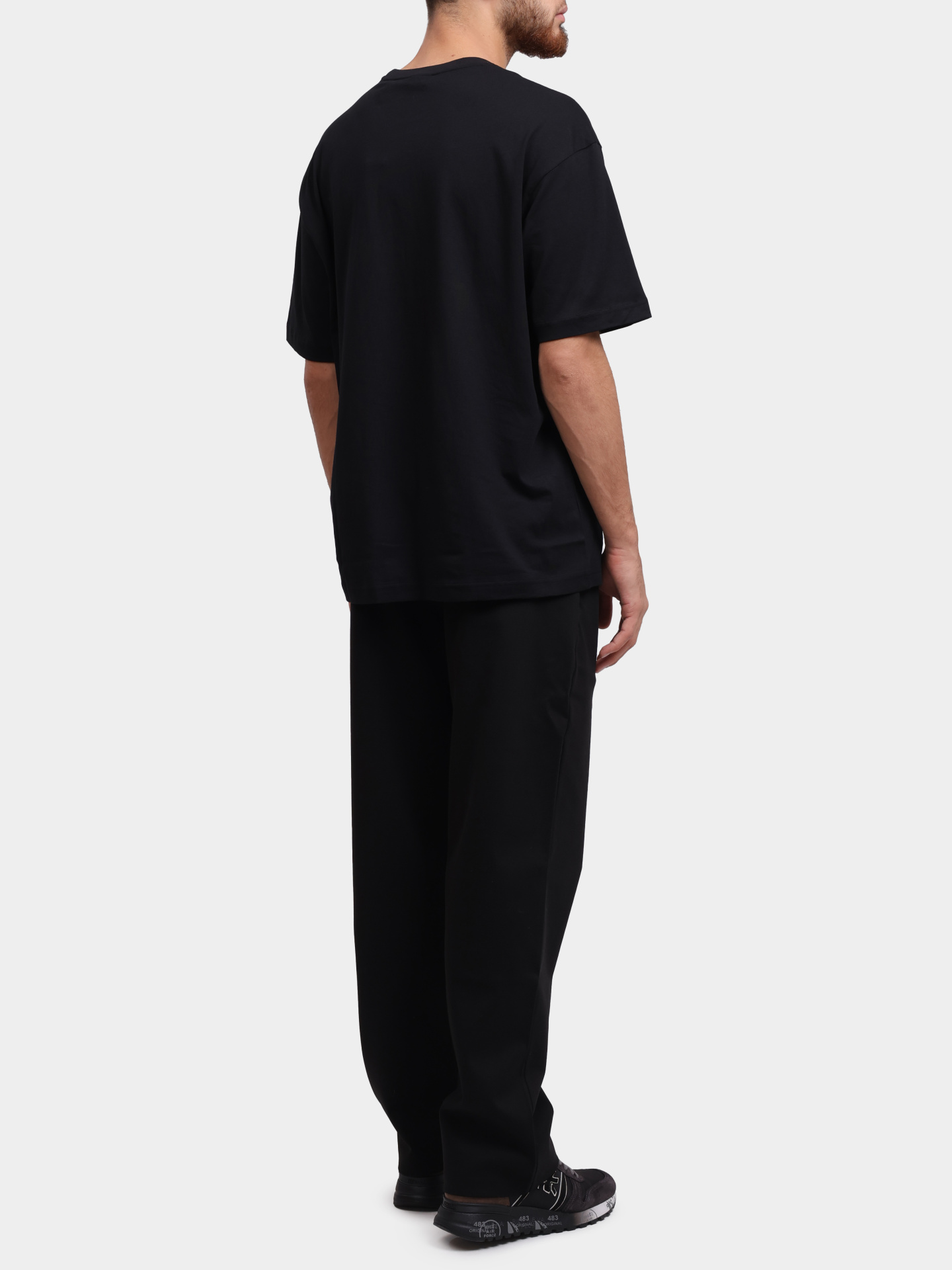 Футболка Boss 50546370 001 хлопковая мужская c логотипом — купить в интернет-магазине Verdistore