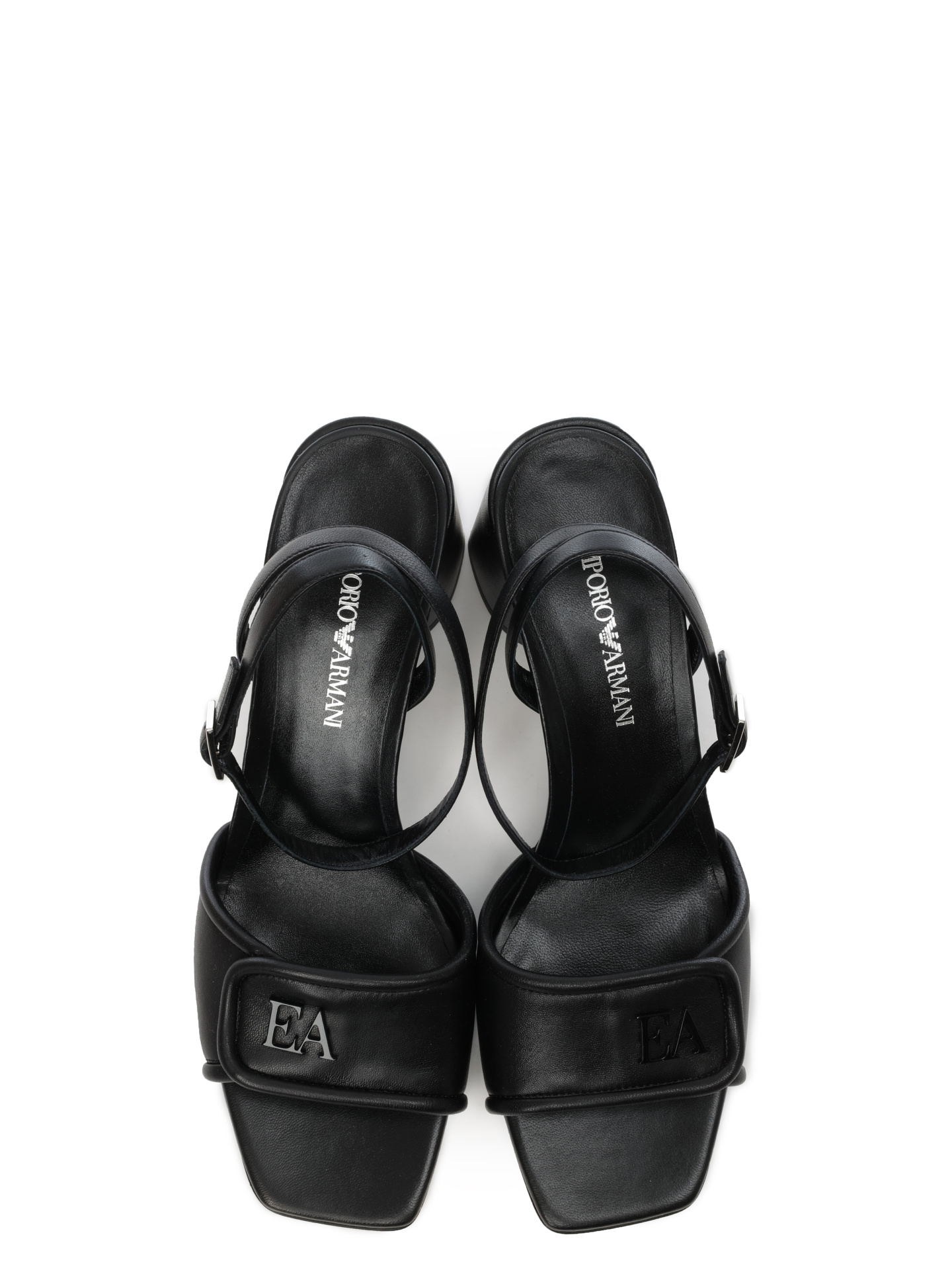 Босоножки Emporio Armani X3P831 XF271 00002 кожаные женские — купить в интернет-магазине Verdistore