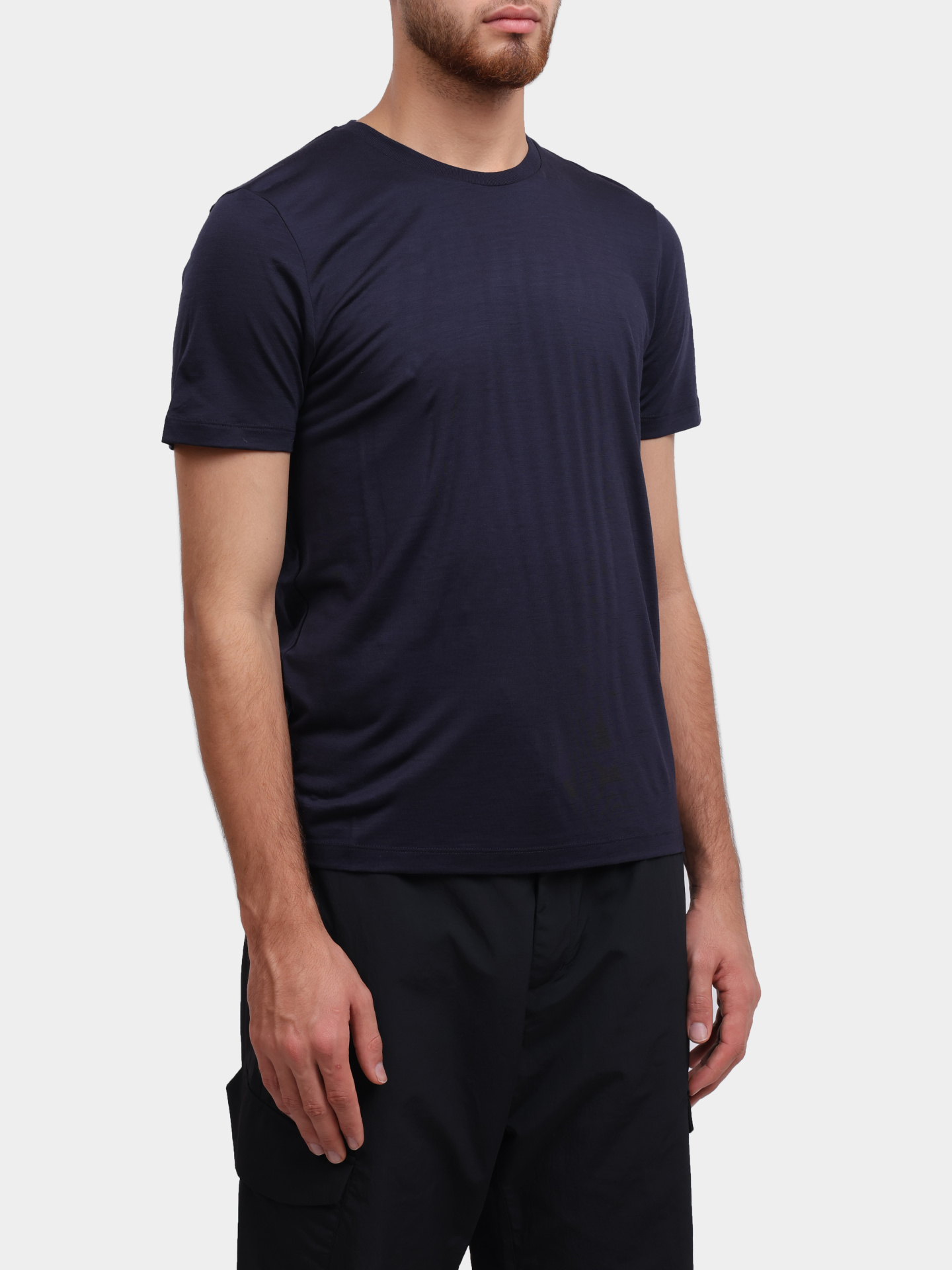 Футболка Herno JG00036UR 52068 9200 шерстяная мужская — купить в интернет-магазине Verdistore